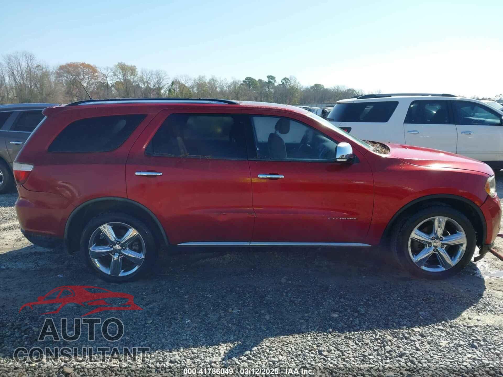 DODGE DURANGO 2011 - 1D4SD5GT2BC630052