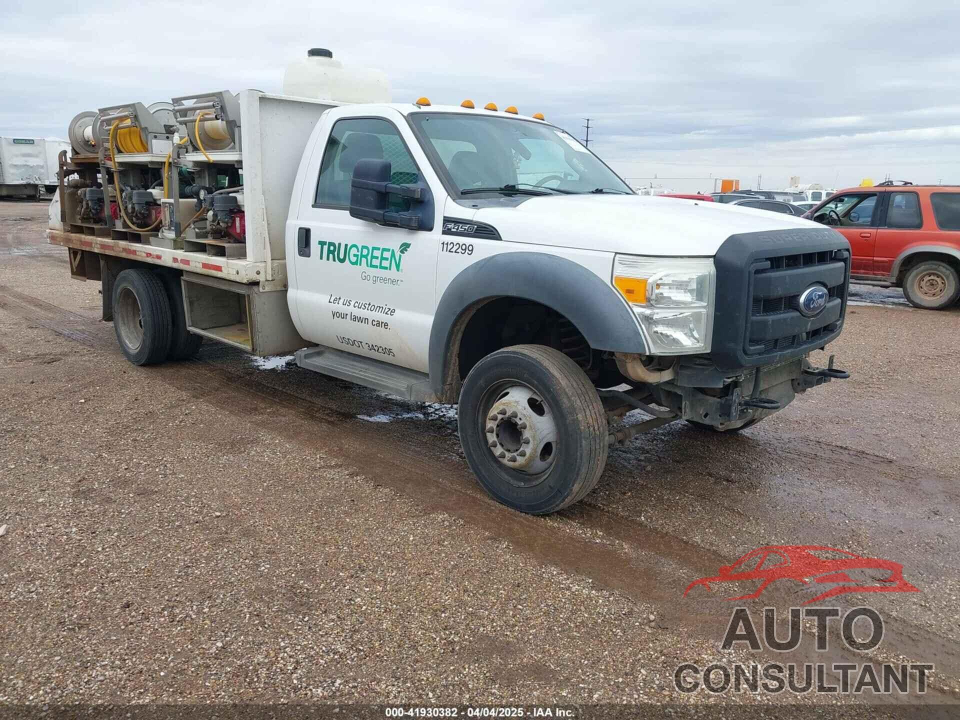 FORD F-450 CHASSIS 2012 - 1FDUF4GY2CEB97548