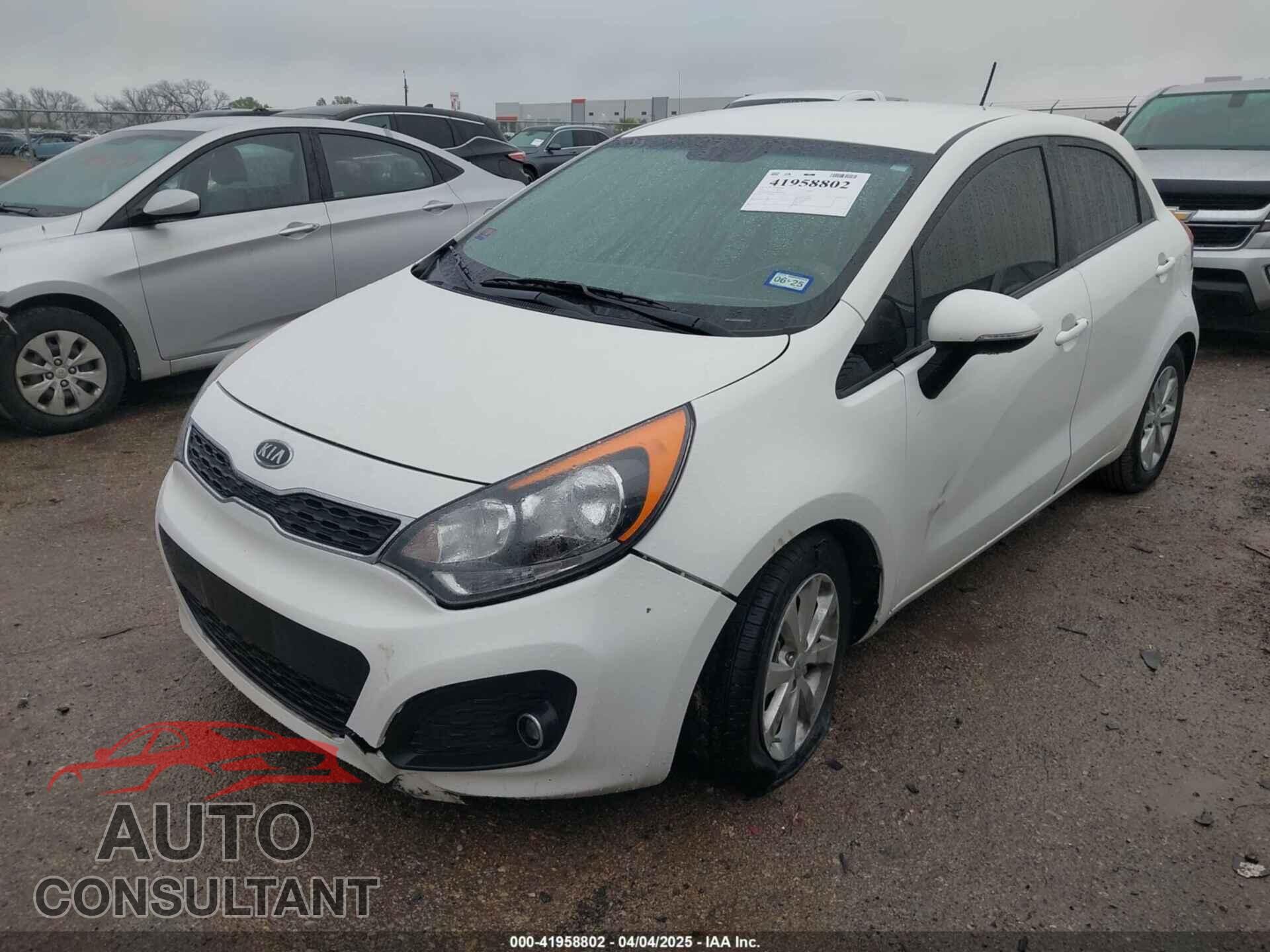 KIA RIO 2013 - KNADN5A30D6097807