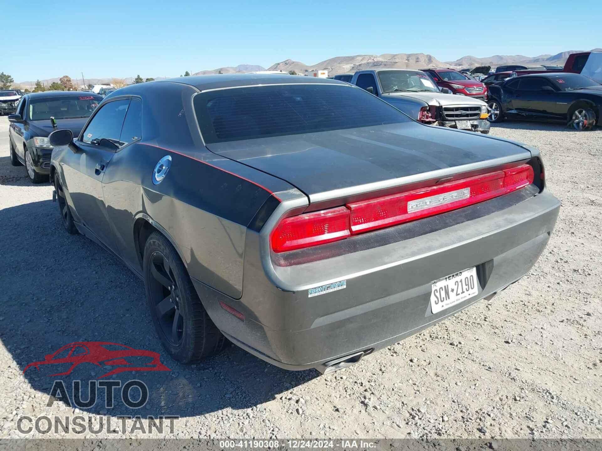 DODGE CHALLENGER 2012 - 2C3CDYAG0CH234039