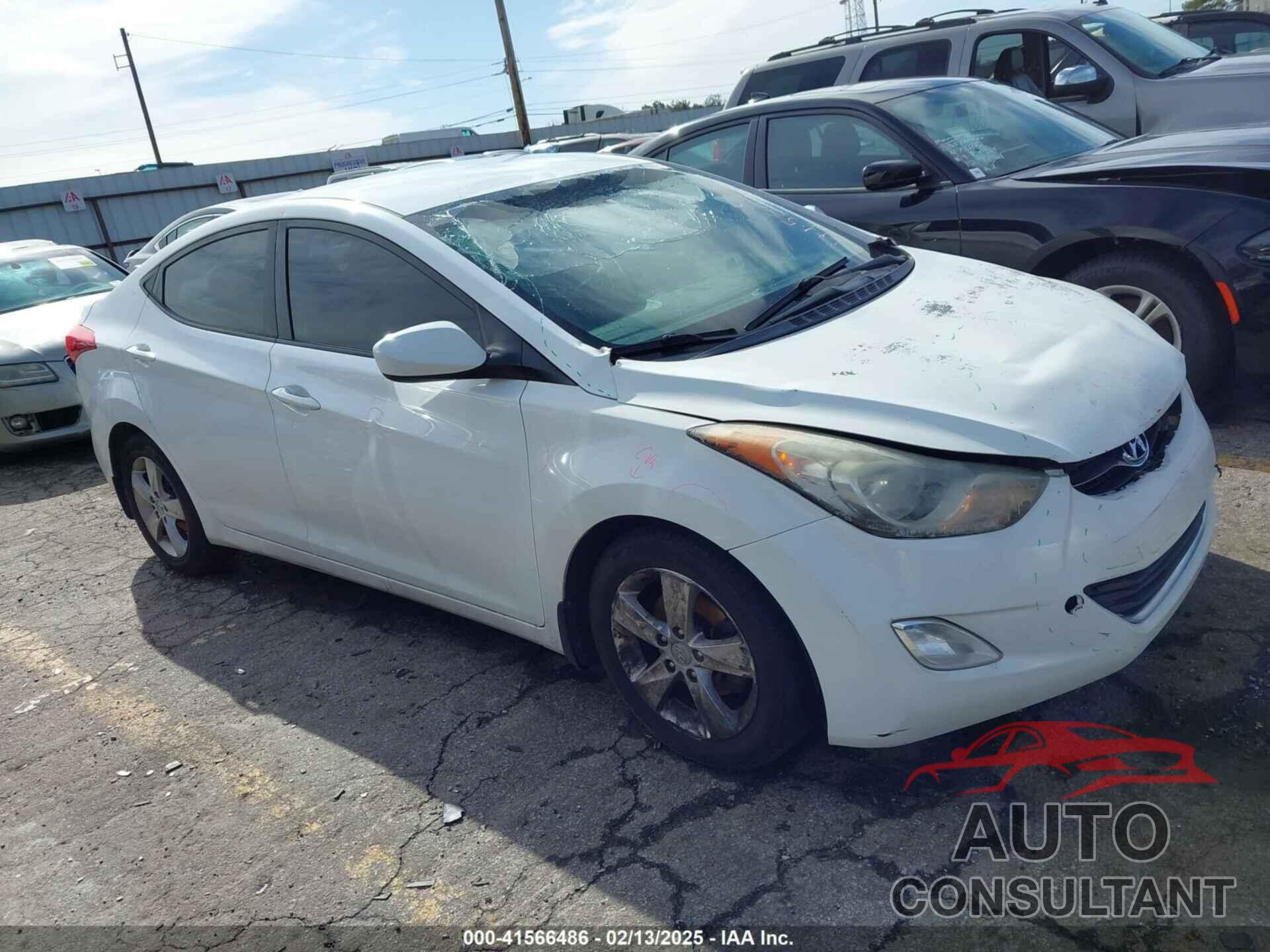 HYUNDAI ELANTRA 2013 - 5NPDH4AE5DH428604