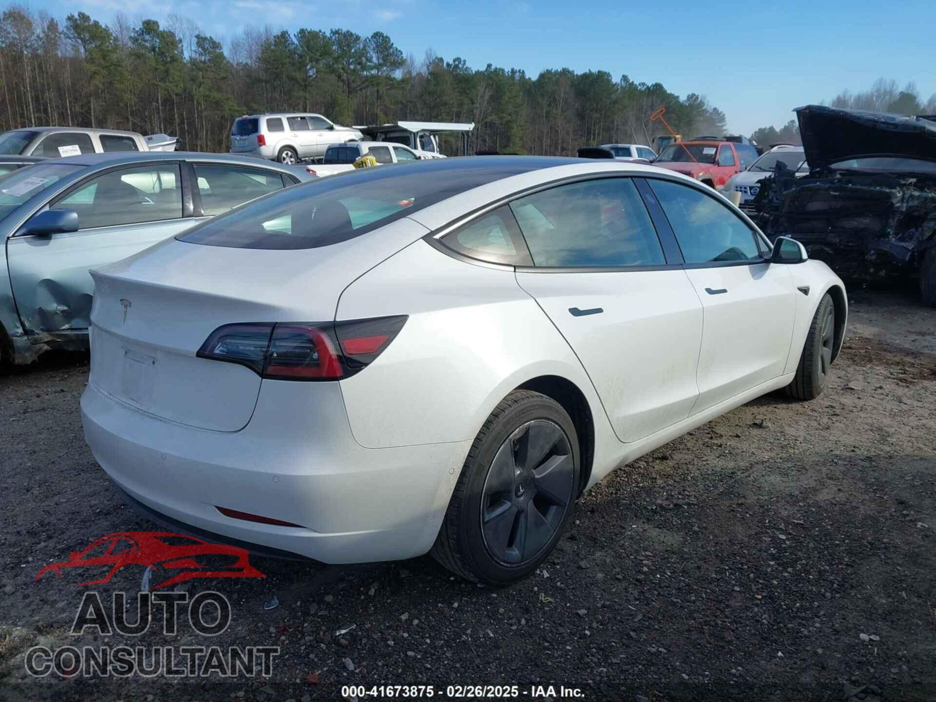 TESLA MODEL 3 2021 - 5YJ3E1EA4MF016604