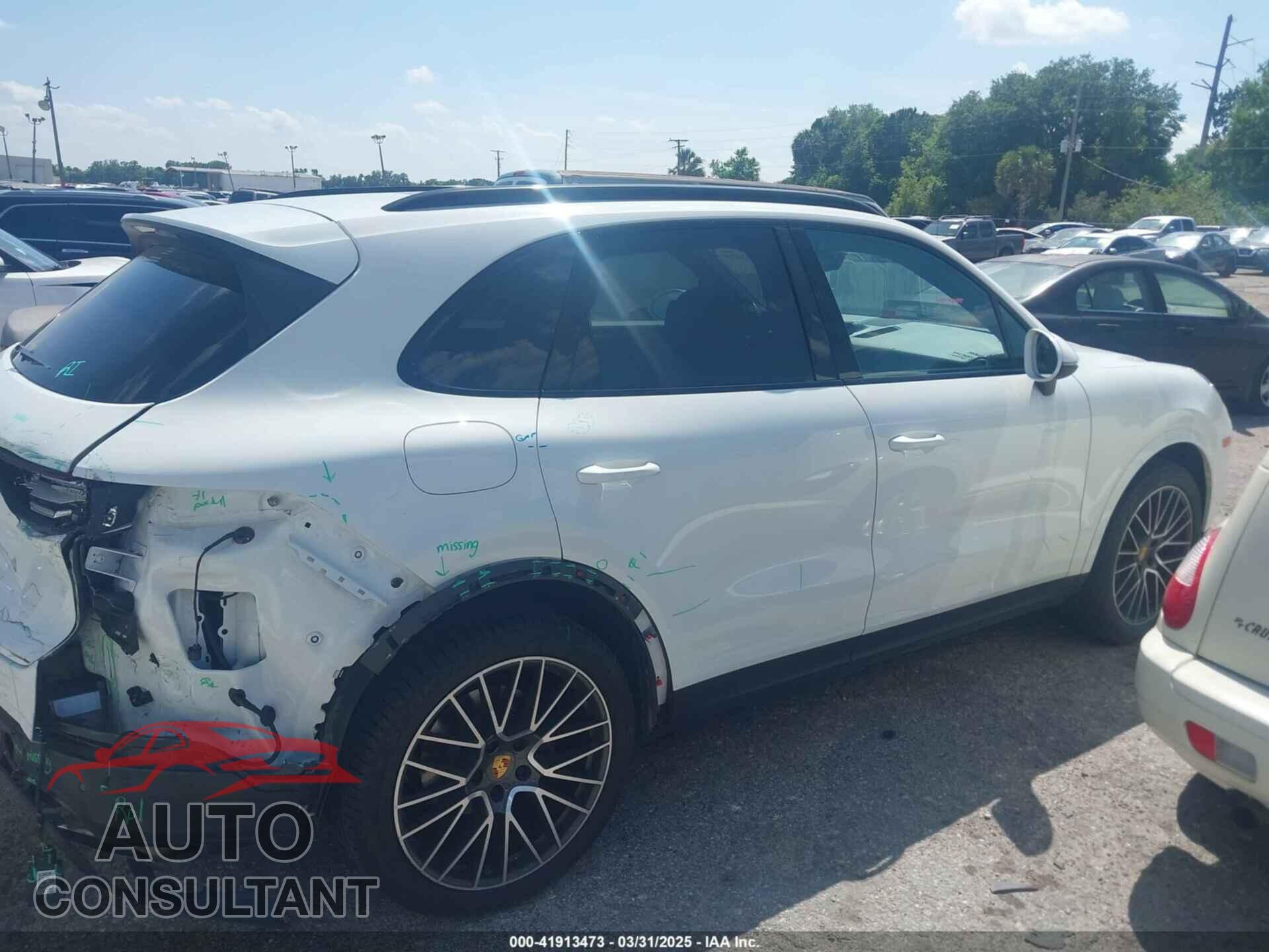 PORSCHE CAYENNE 2019 - WP1AA2AY8KDA05295