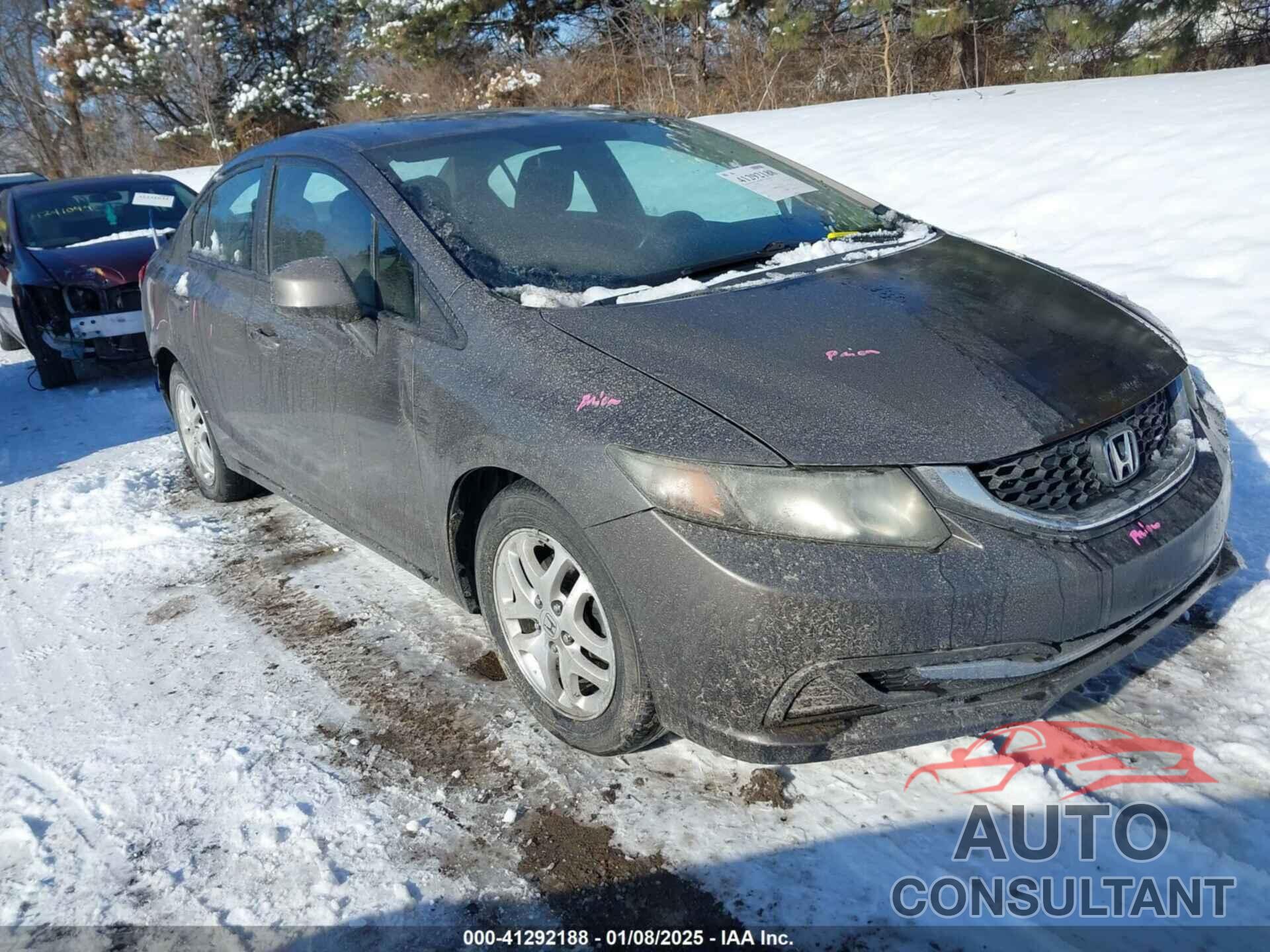 HONDA CIVIC 2013 - 2HGFB2F51DH582907