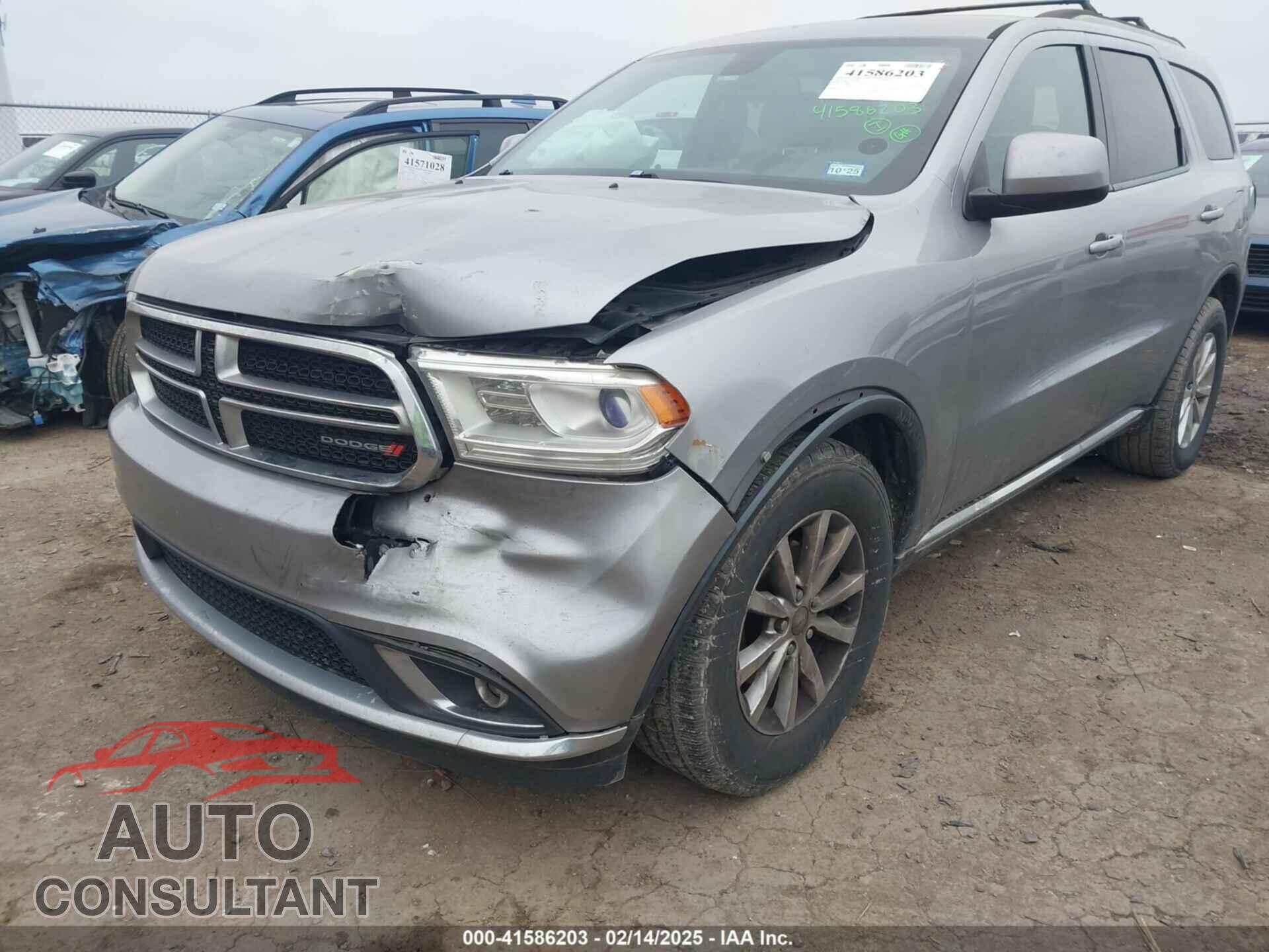 DODGE DURANGO 2015 - 1C4RDJAG9FC245626