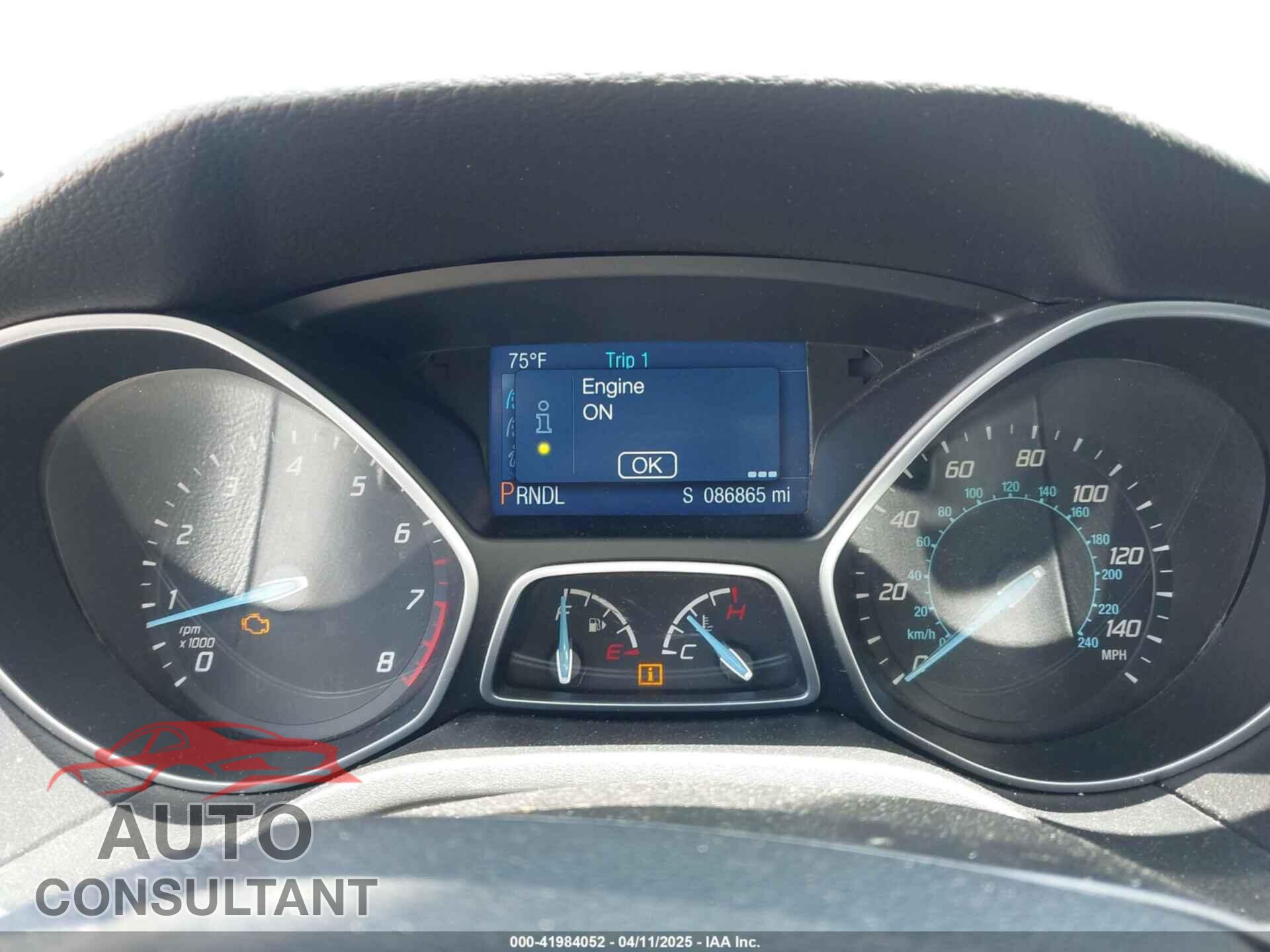 FORD FOCUS 2014 - 1FADP3F20EL265892