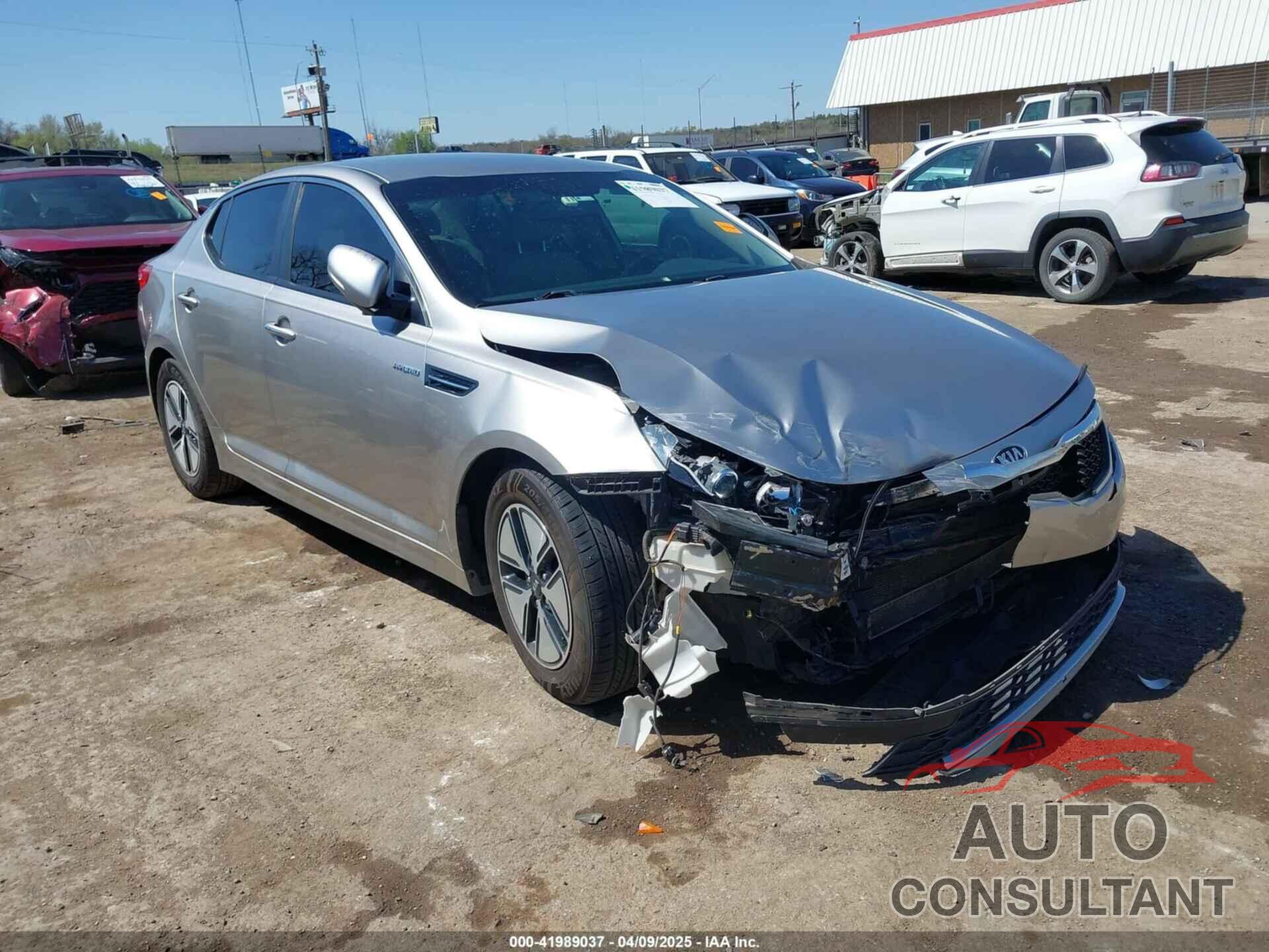 KIA OPTIMA HYBRID 2013 - KNAGM4AD1D5040380