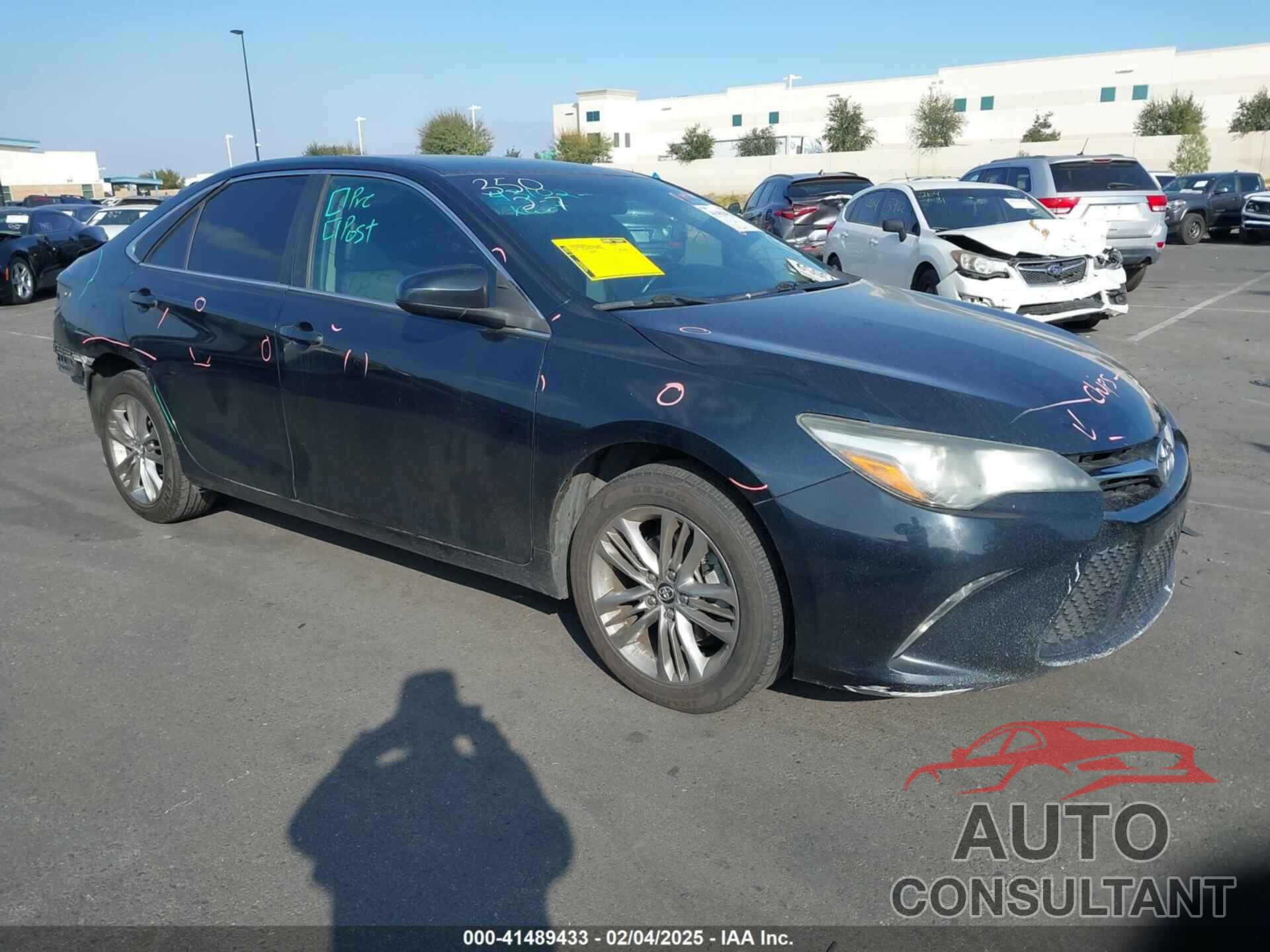 TOYOTA CAMRY 2016 - 4T1BF1FK7GU582277