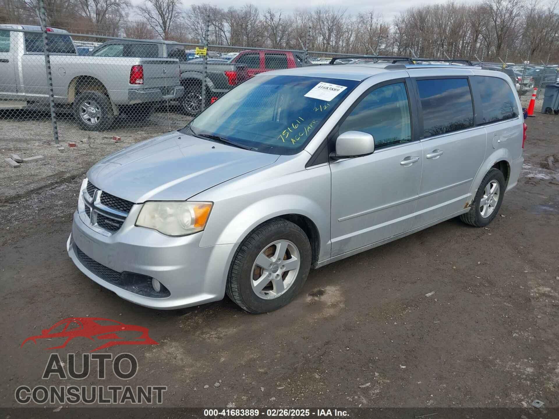DODGE GRAND CARAVAN 2011 - 2D4RN5DG0BR751611