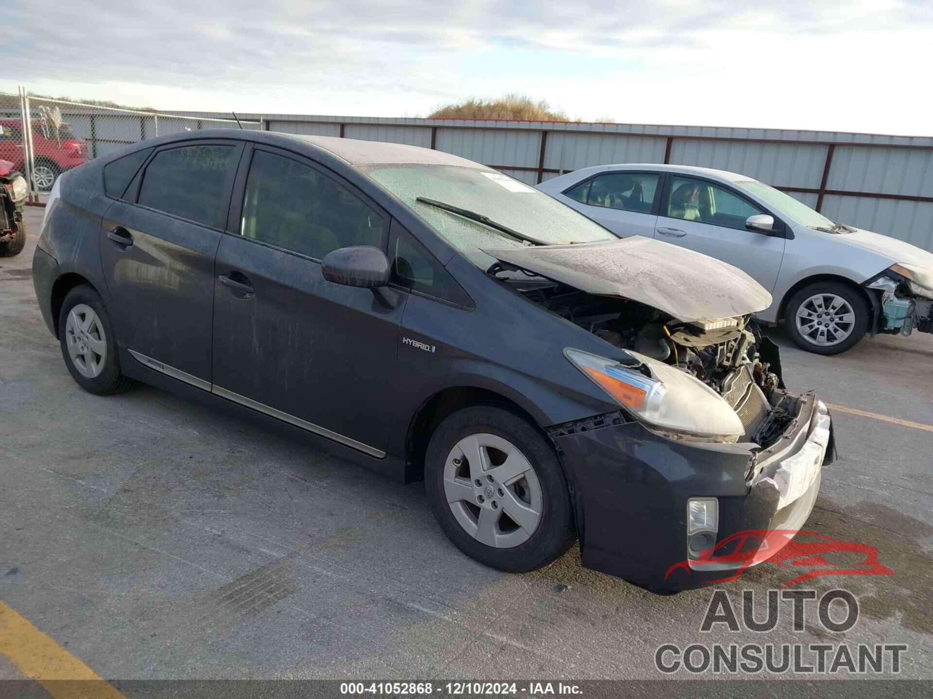 TOYOTA PRIUS 2011 - JTDKN3DU8B0305550