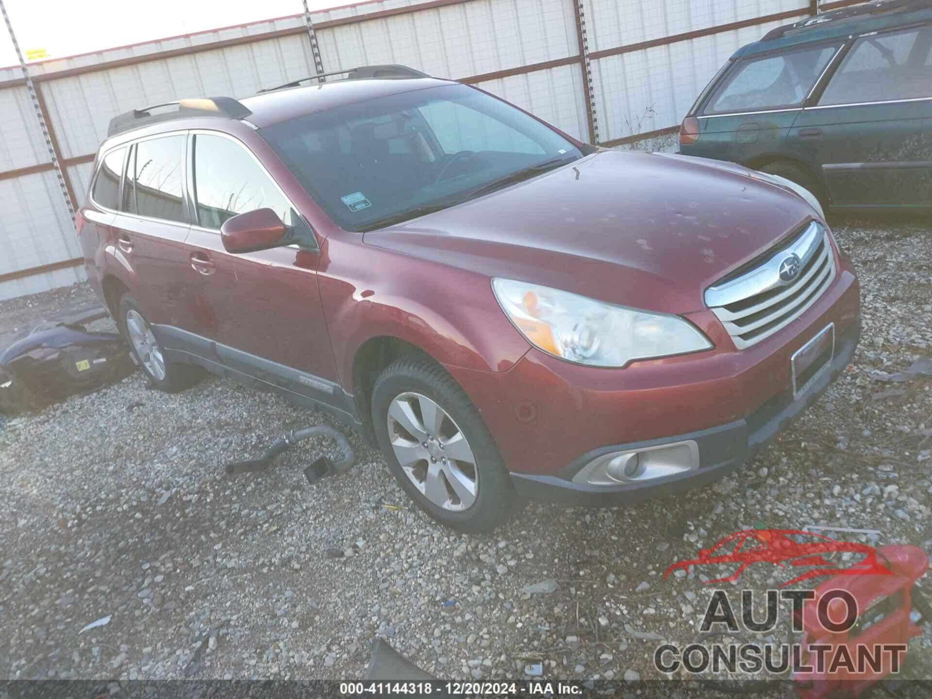 SUBARU OUTBACK 2012 - 4S4BRBCCXC3278385