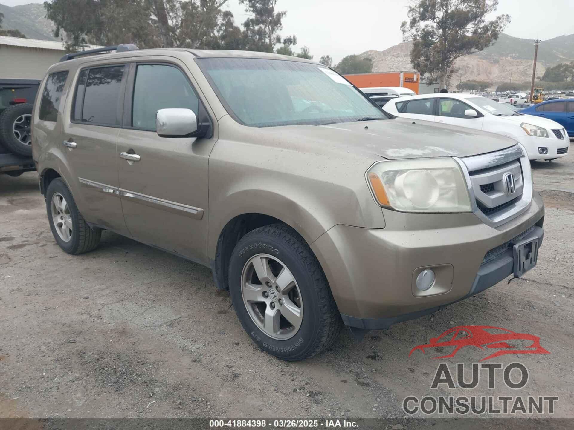 HONDA PILOT 2011 - 5FNYF4H58BB101381