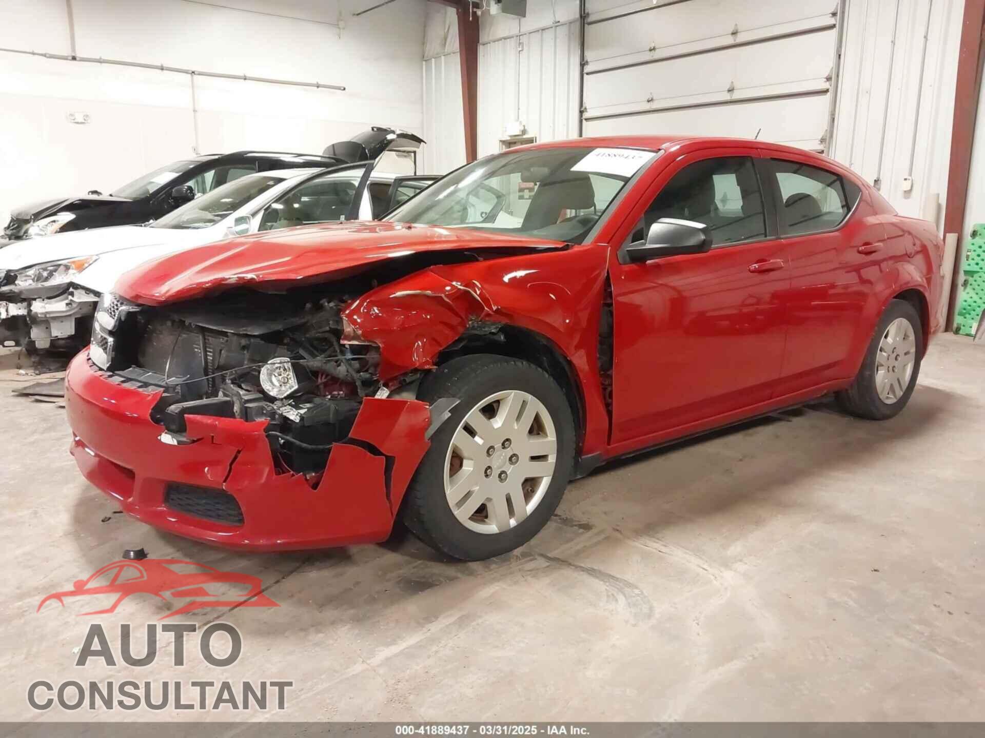 DODGE AVENGER 2013 - 1C3CDZAB0DN588064