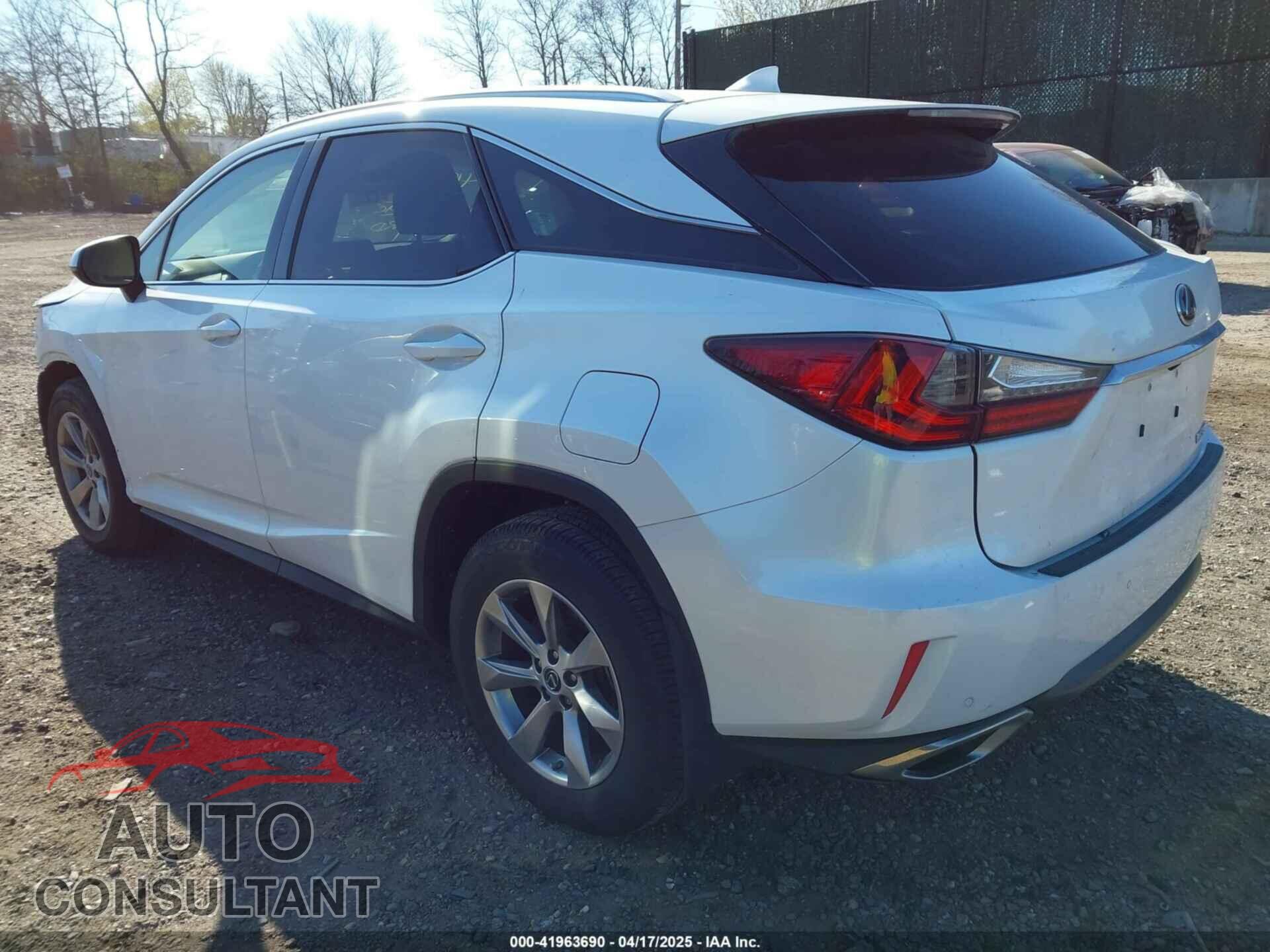 LEXUS RX 350 2019 - 2T2BZMCA1KC200044