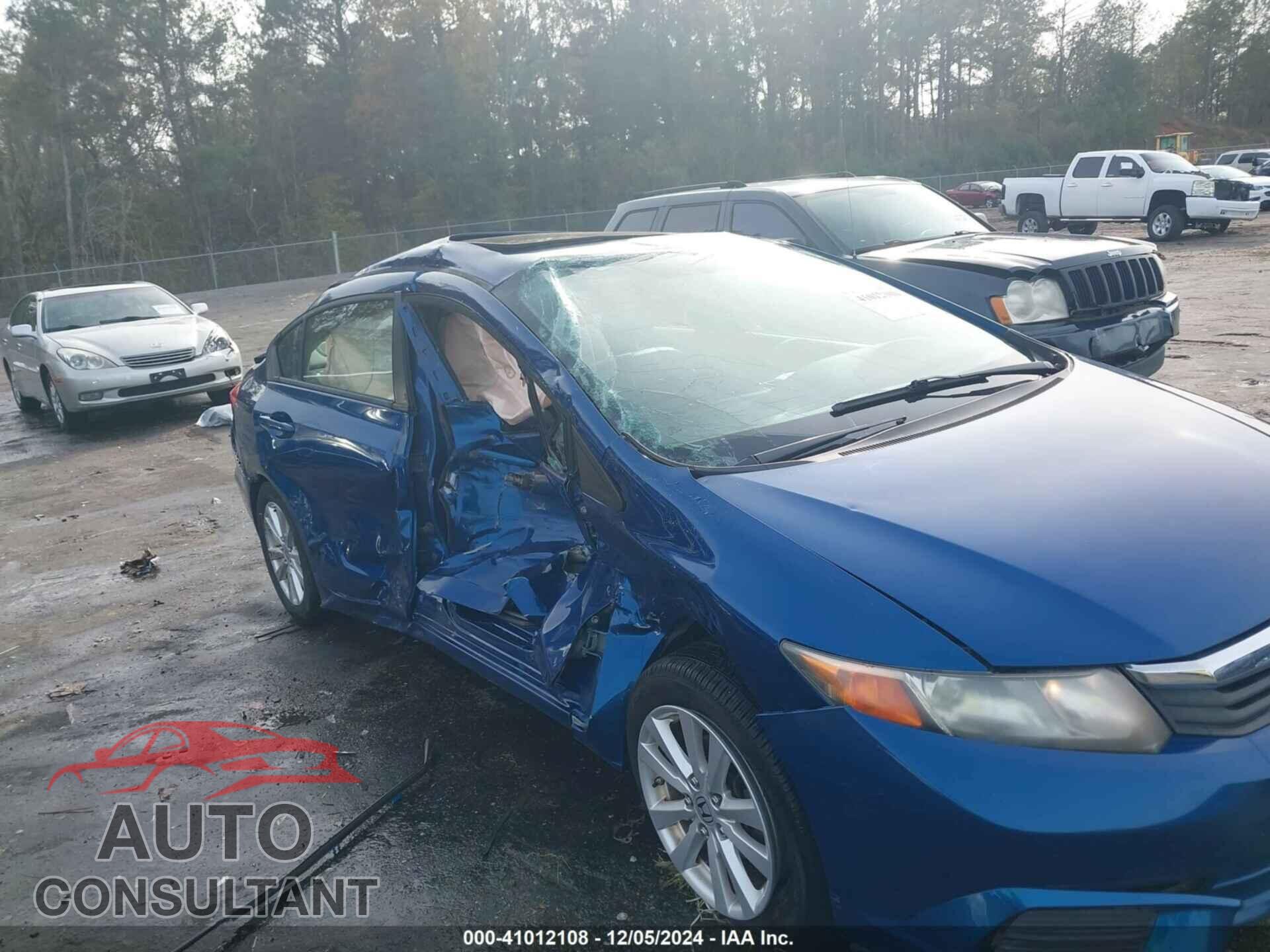 HONDA CIVIC 2012 - 2HGFB2F9XCH505728