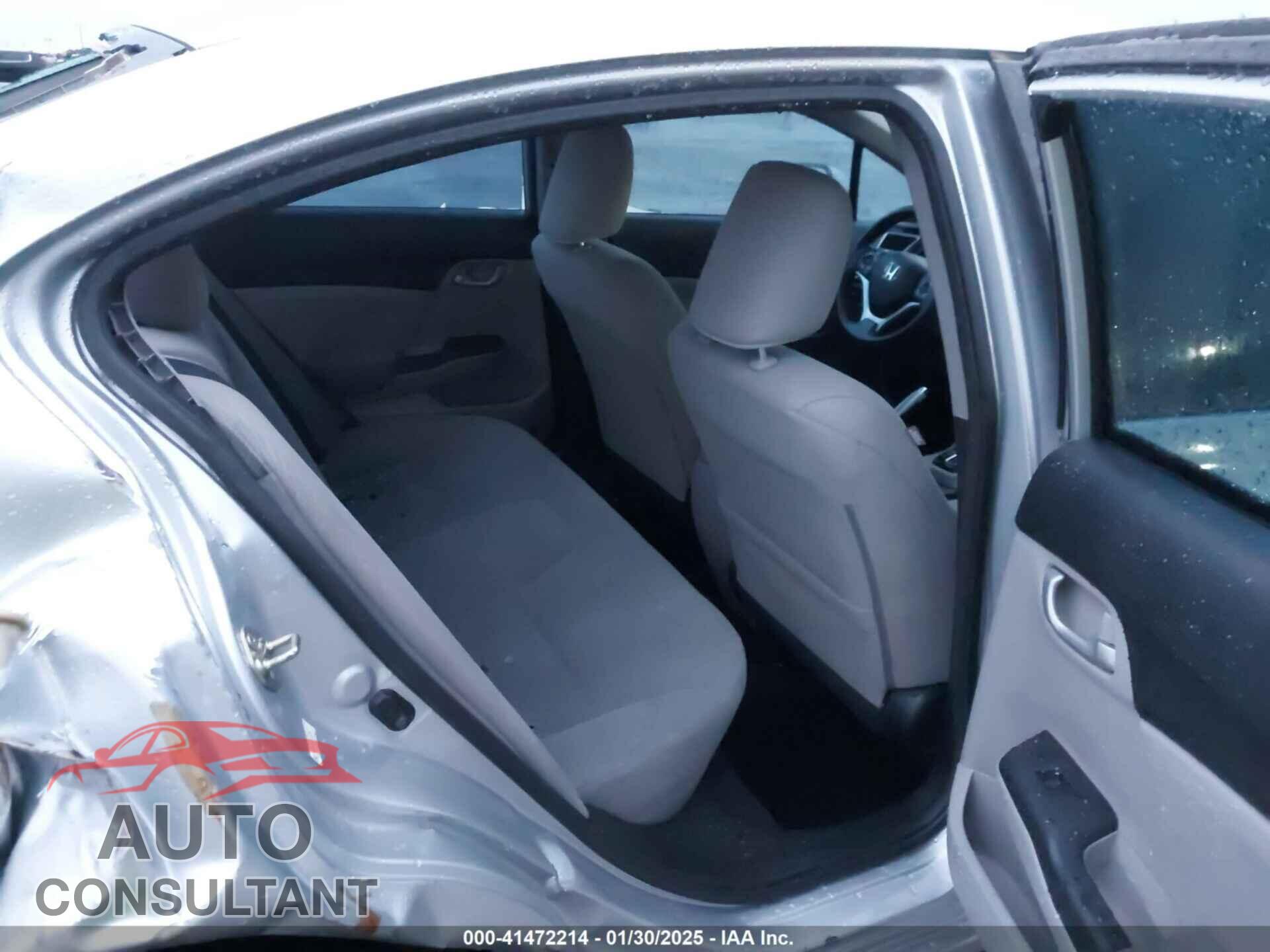 HONDA CIVIC 2013 - 19XFB2F52DE093300