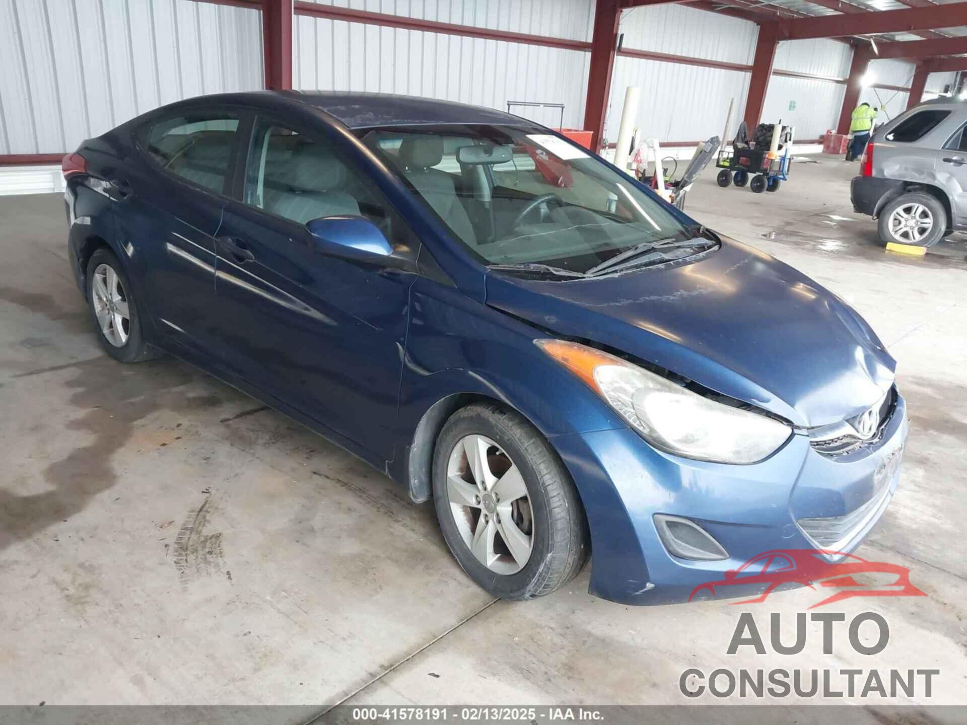 HYUNDAI ELANTRA 2013 - KMHDH4AE9DU732522