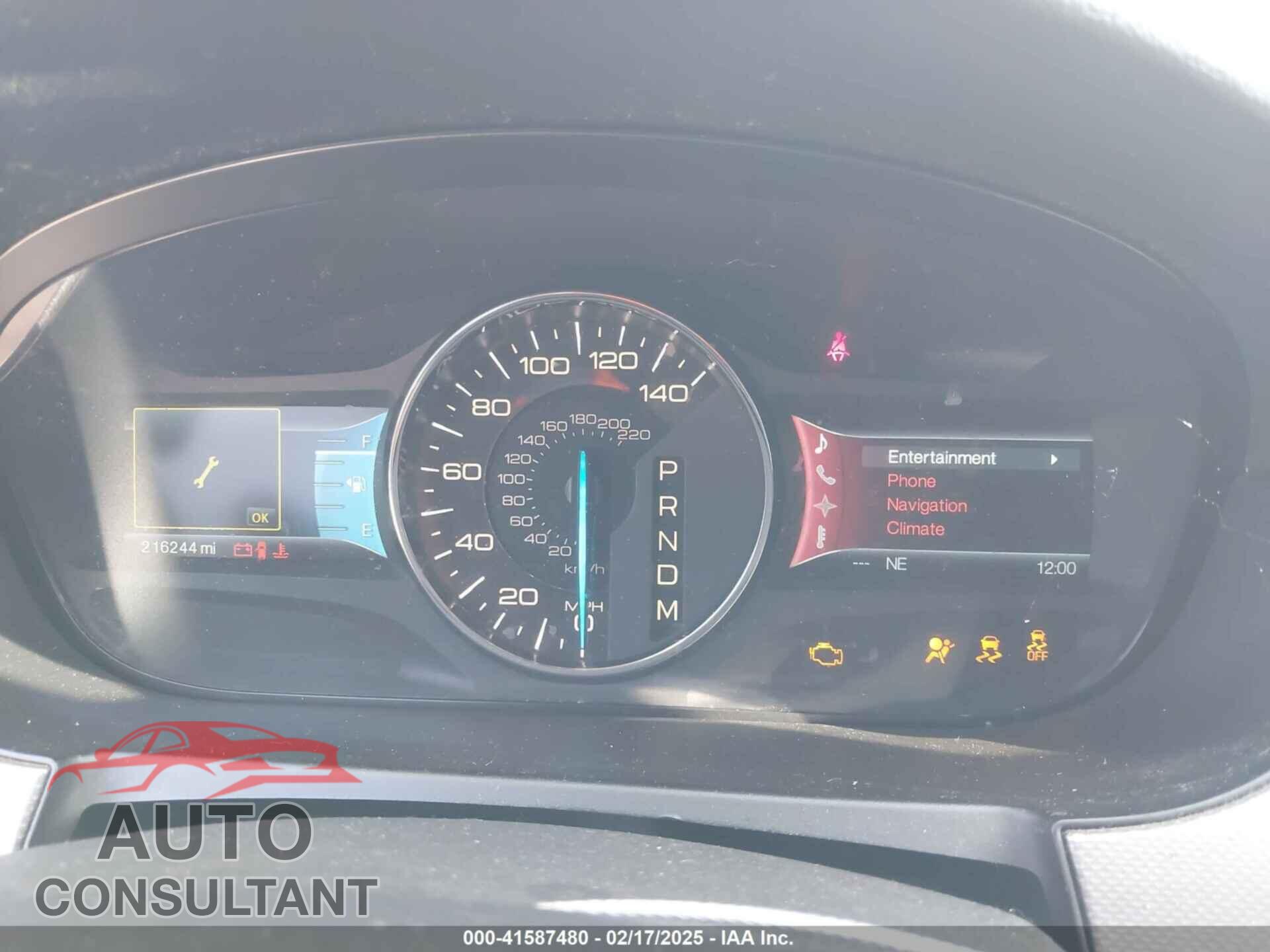 FORD EDGE 2011 - 2FMDK3JC3BBB03187