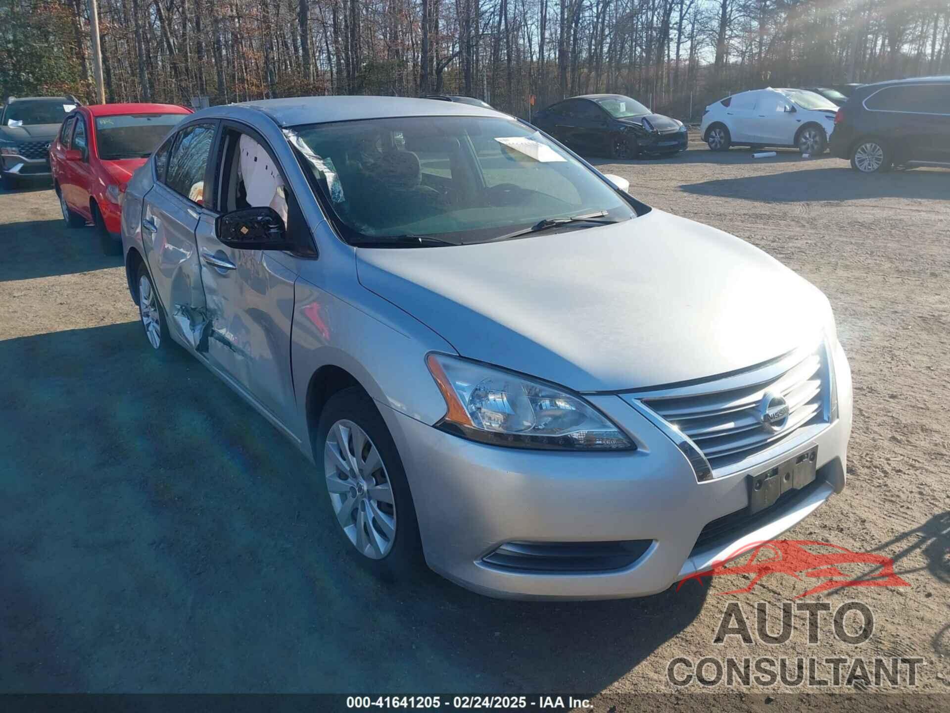 NISSAN SENTRA 2014 - 3N1AB7AP6EY251205