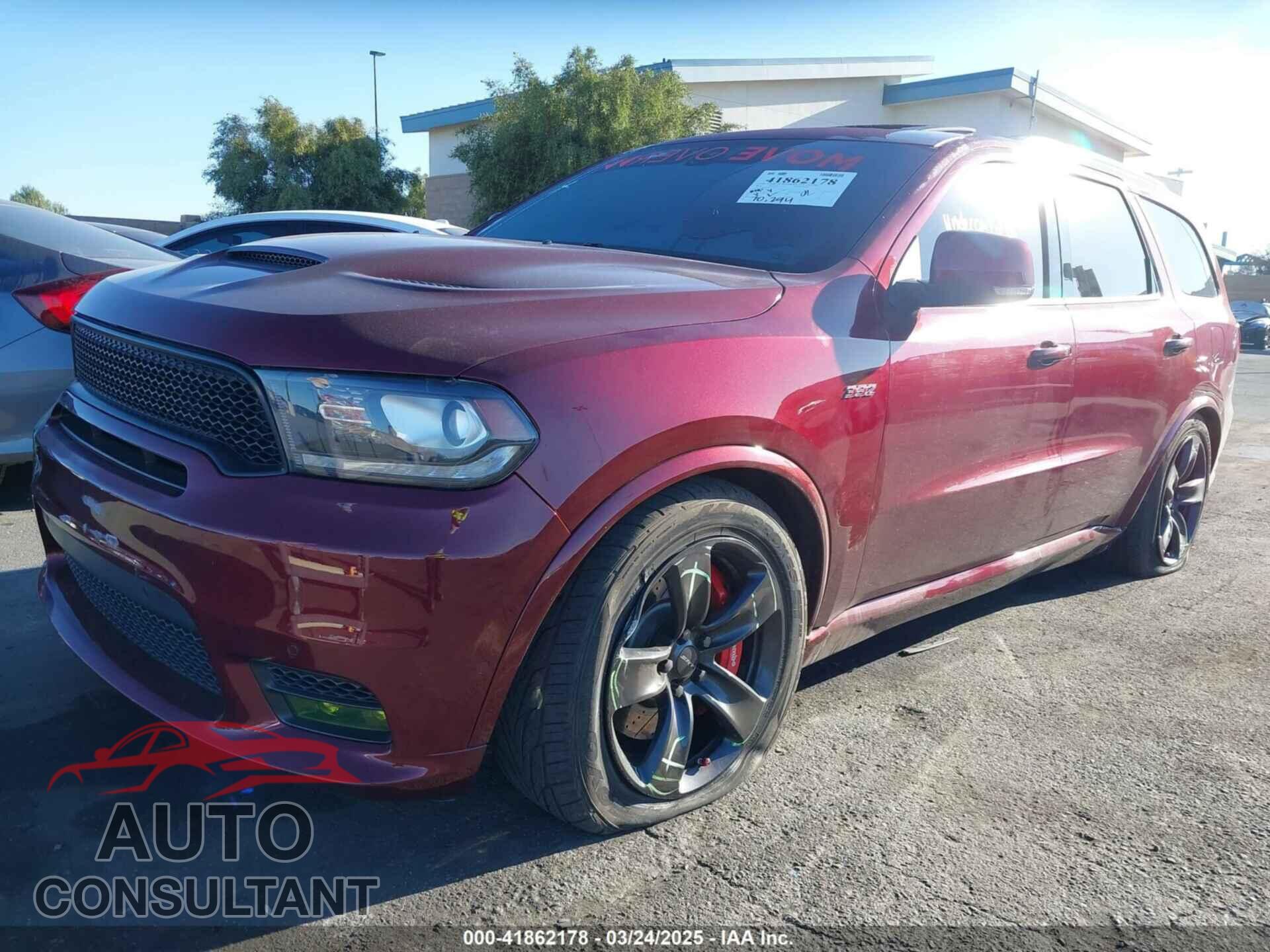 DODGE DURANGO 2018 - 1C4SDJGJ5JC291287