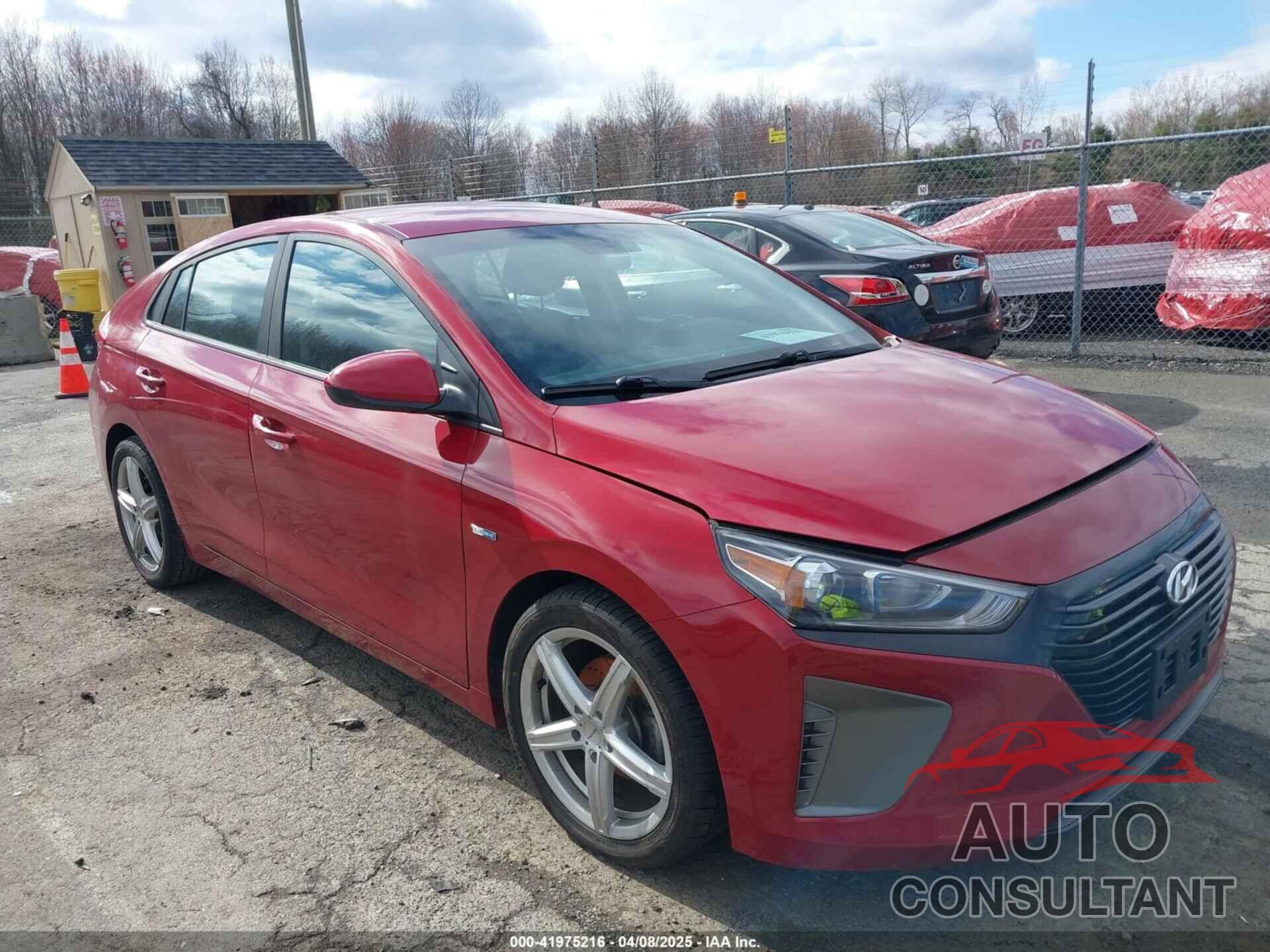 HYUNDAI IONIQ HYBRID 2019 - KMHC65LC3KU179527