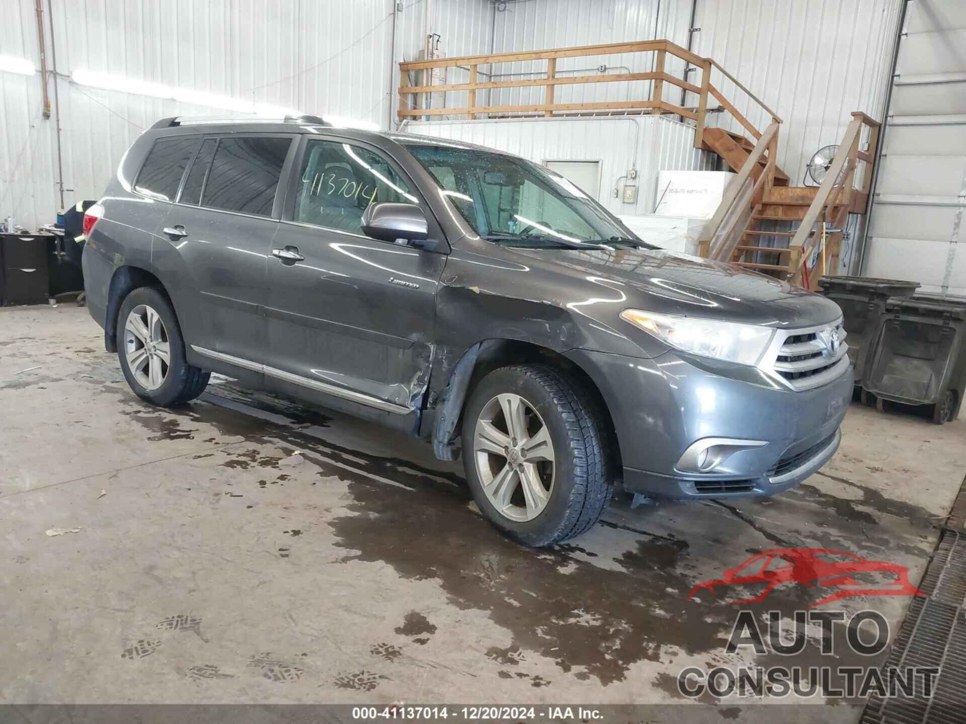 TOYOTA HIGHLANDER 2013 - 5TDDK3EHXDS235312