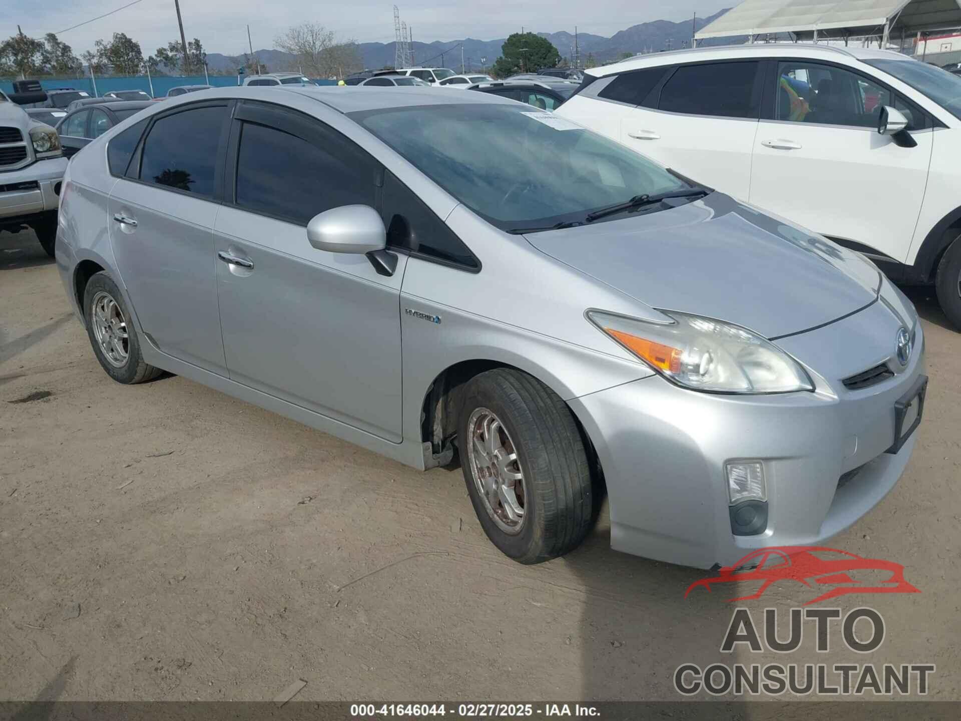 TOYOTA PRIUS 2010 - JTDKN3DU0A0088123