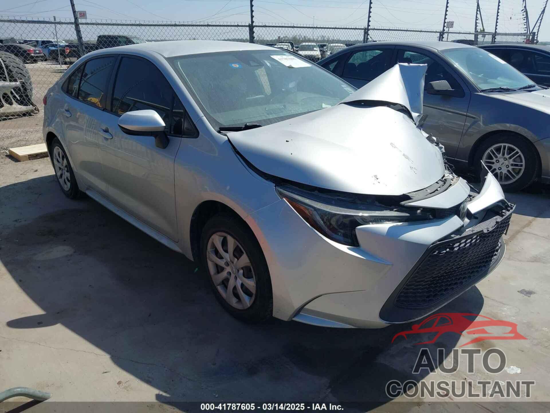 TOYOTA COROLLA 2020 - JTDEPRAE7LJ055933