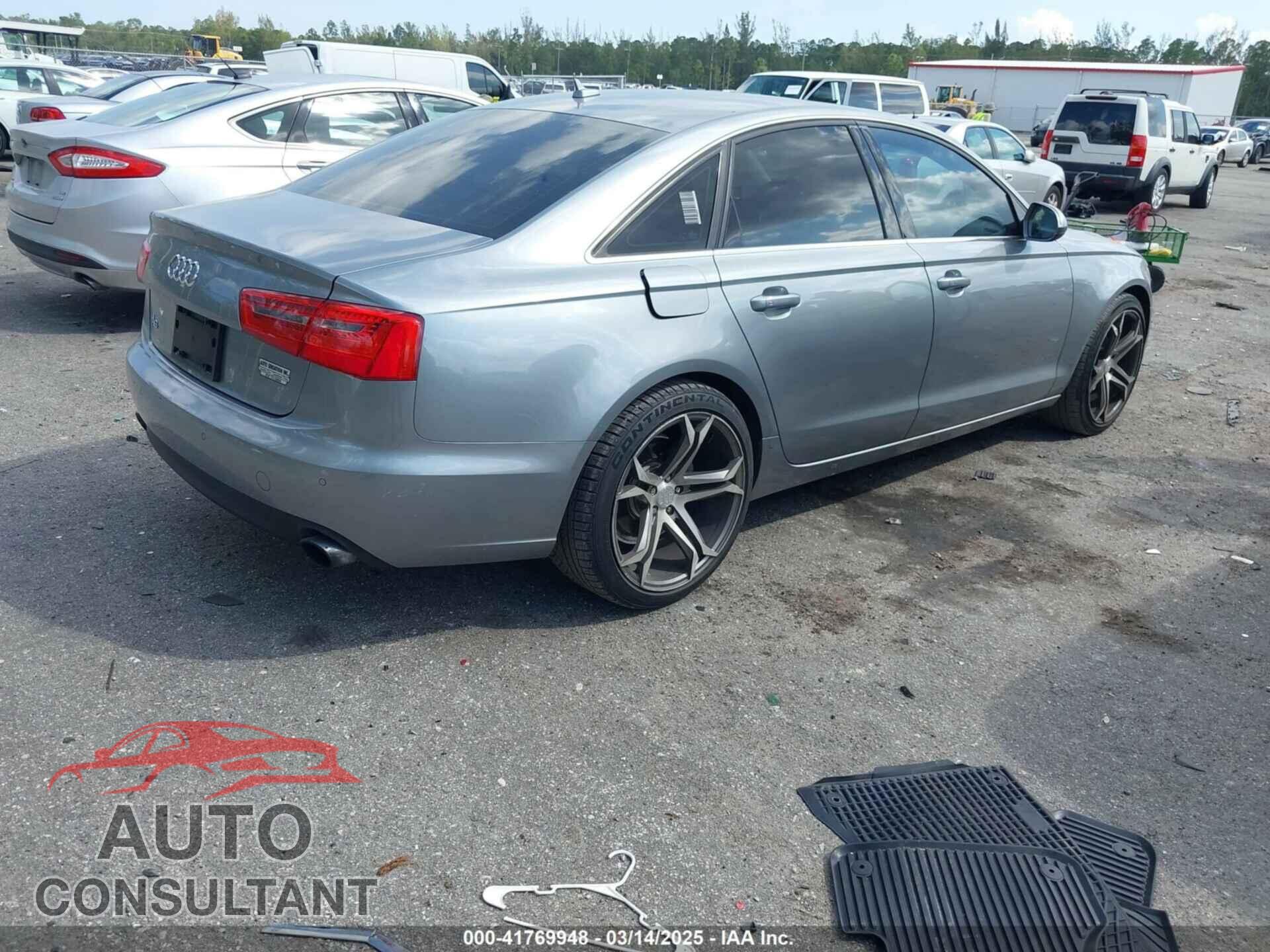 AUDI A6 2013 - WAUDFAFC8DN074618