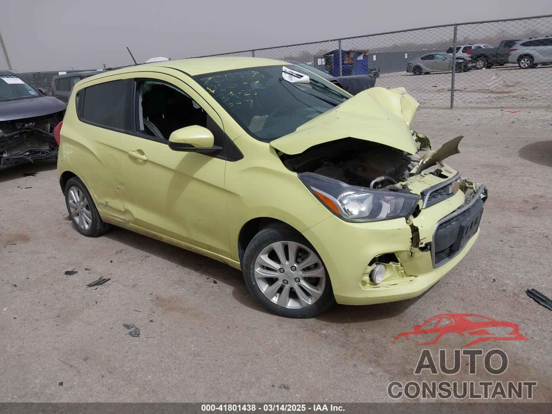 CHEVROLET SPARK 2017 - KL8CD6SA2HC763019