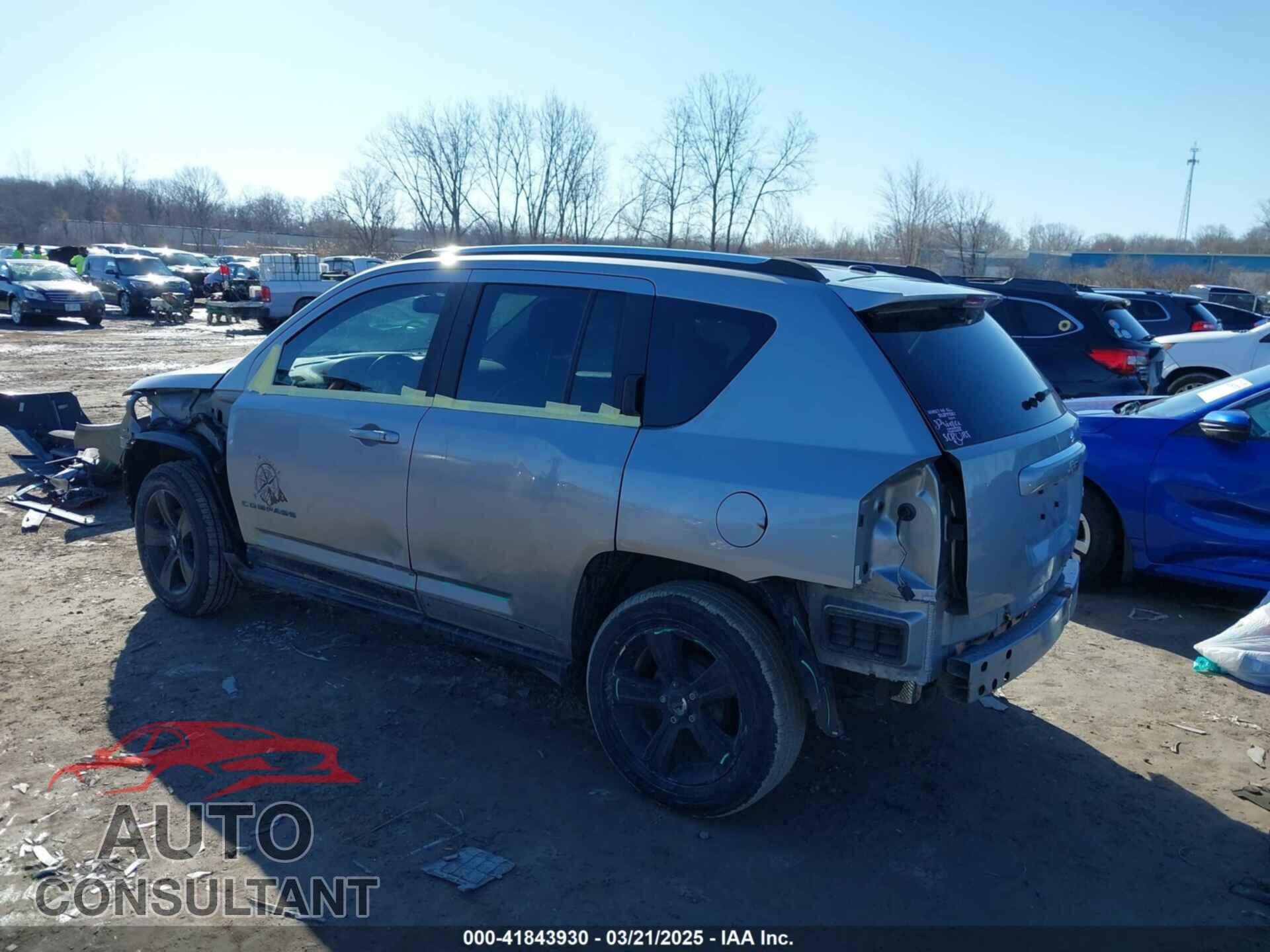 JEEP COMPASS 2017 - 1C4NJCEB5HD166016