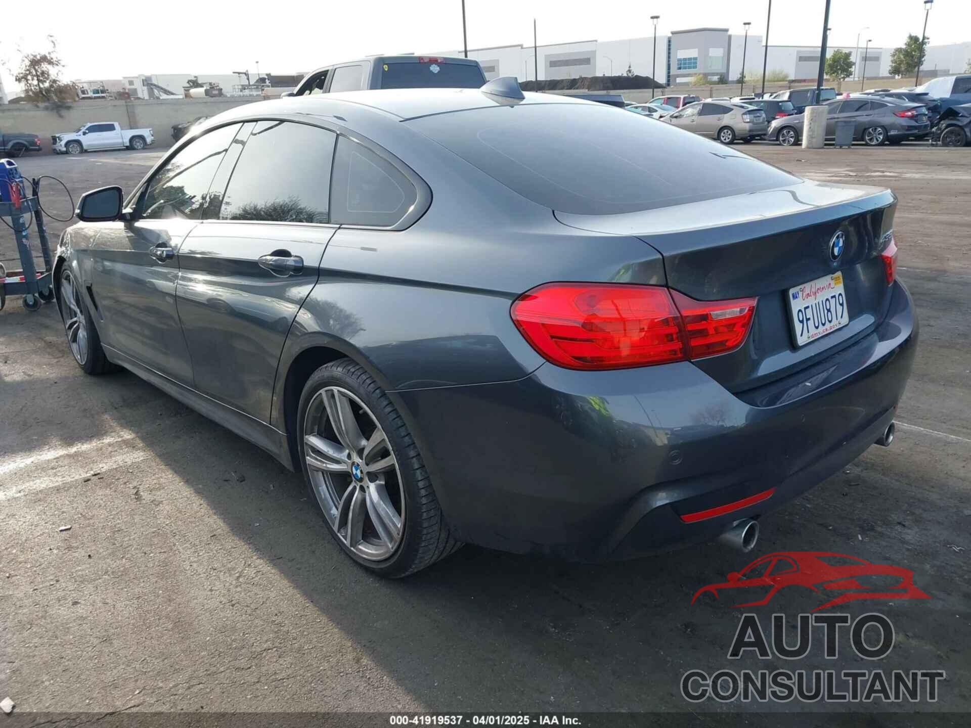 BMW 435I GRAN COUPE 2015 - WBA4B1C55FD418075