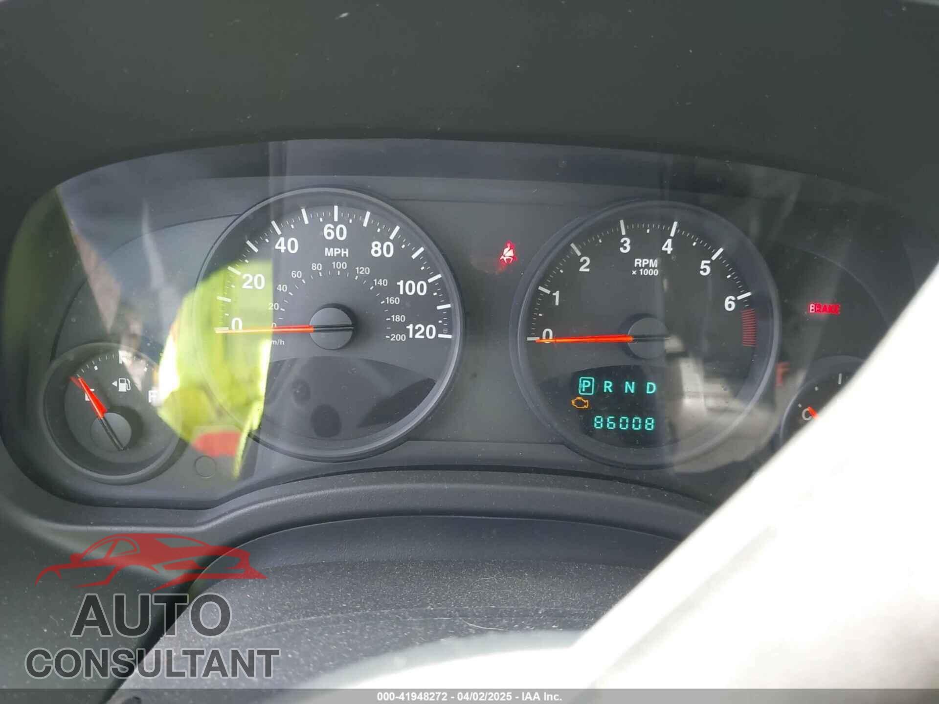 JEEP COMPASS 2013 - 1C4NJDEB7DD261645