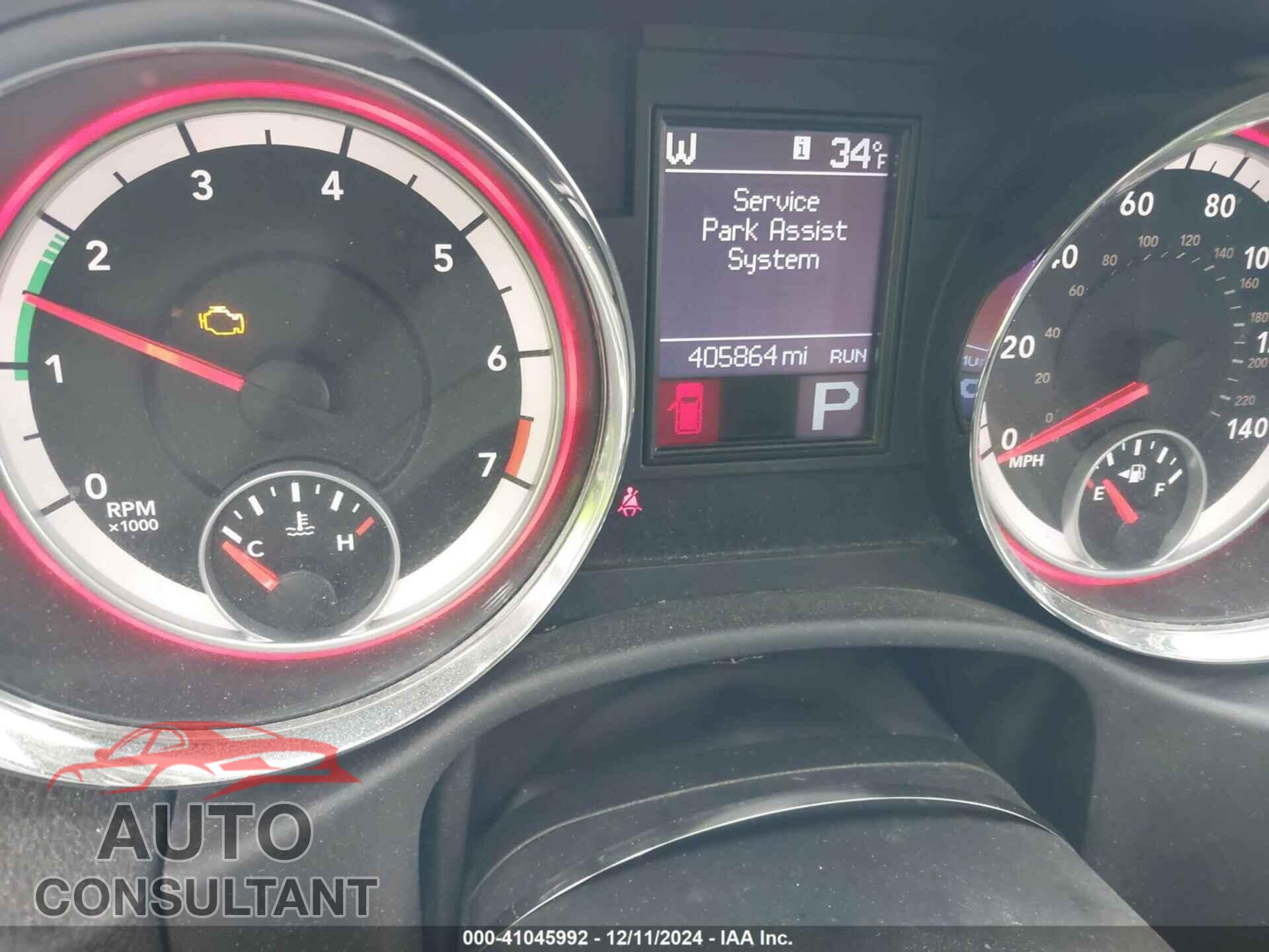 DODGE DURANGO 2013 - 1C4RDJEG6DC638023