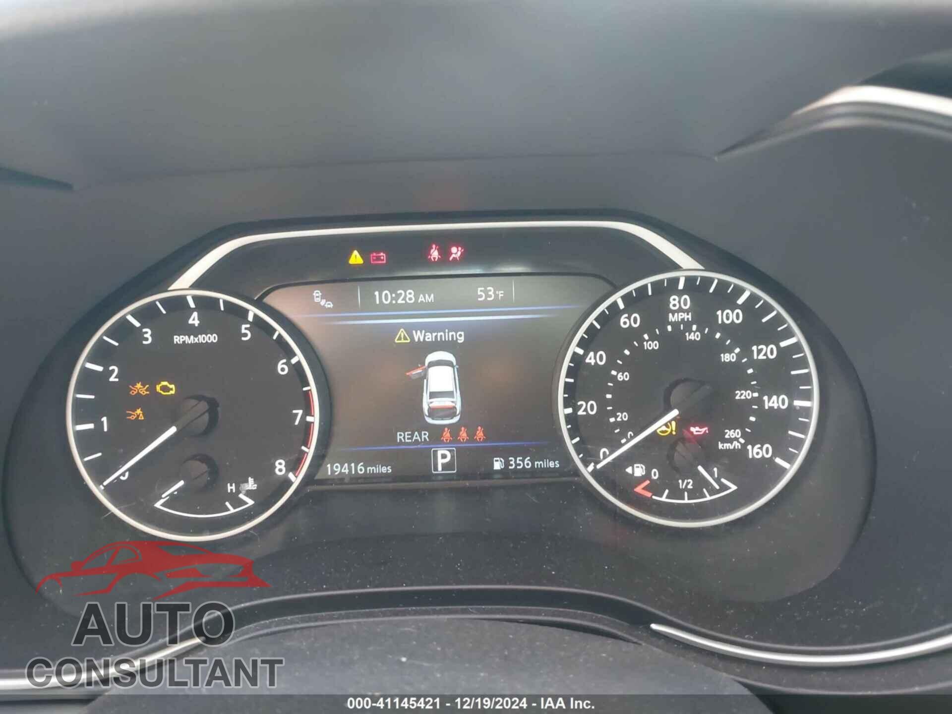 NISSAN MAXIMA 2023 - 1N4AA6CV2PC514149