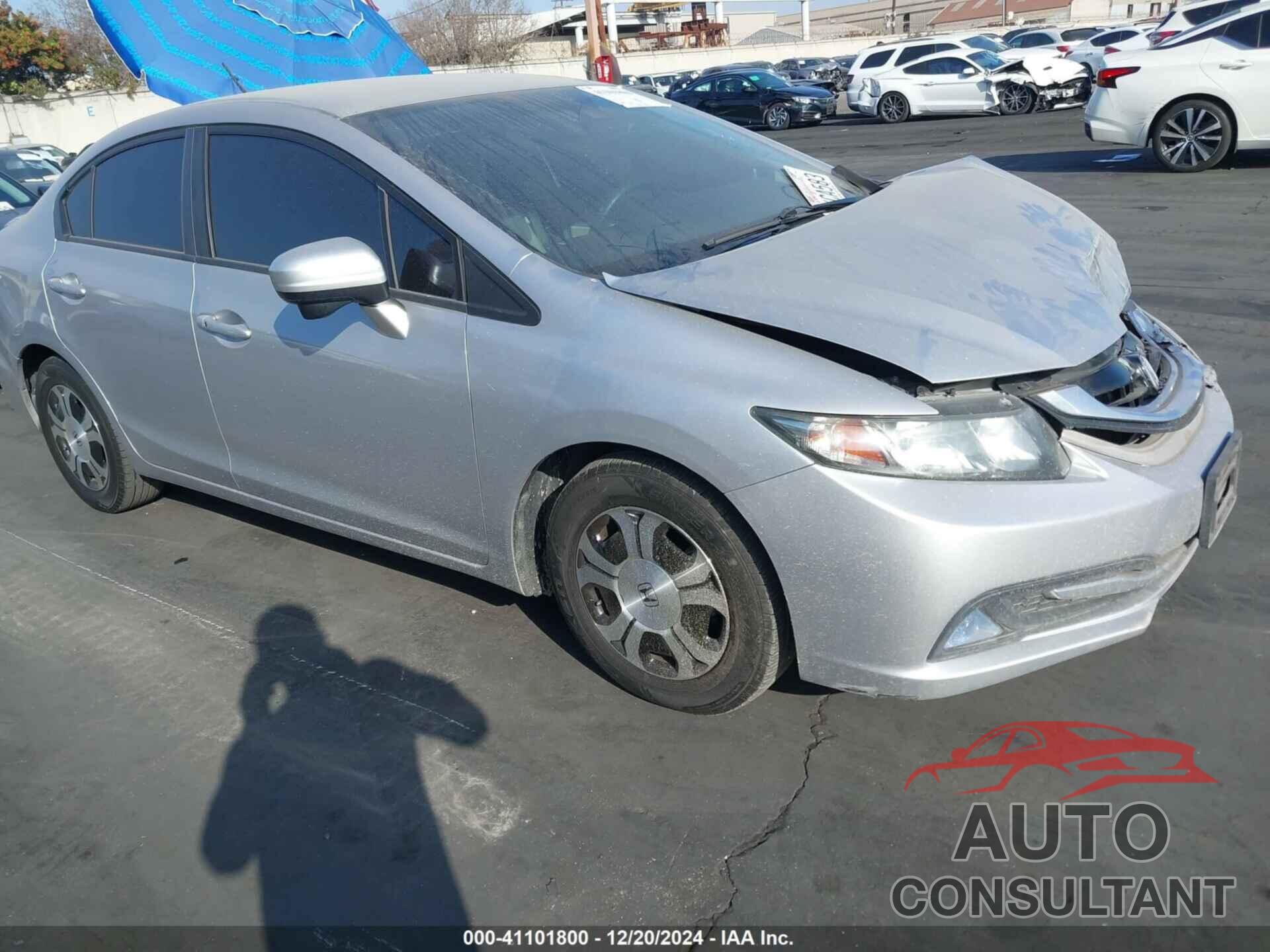 HONDA CIVIC HYBRID 2015 - 19XFB4F21FE200759