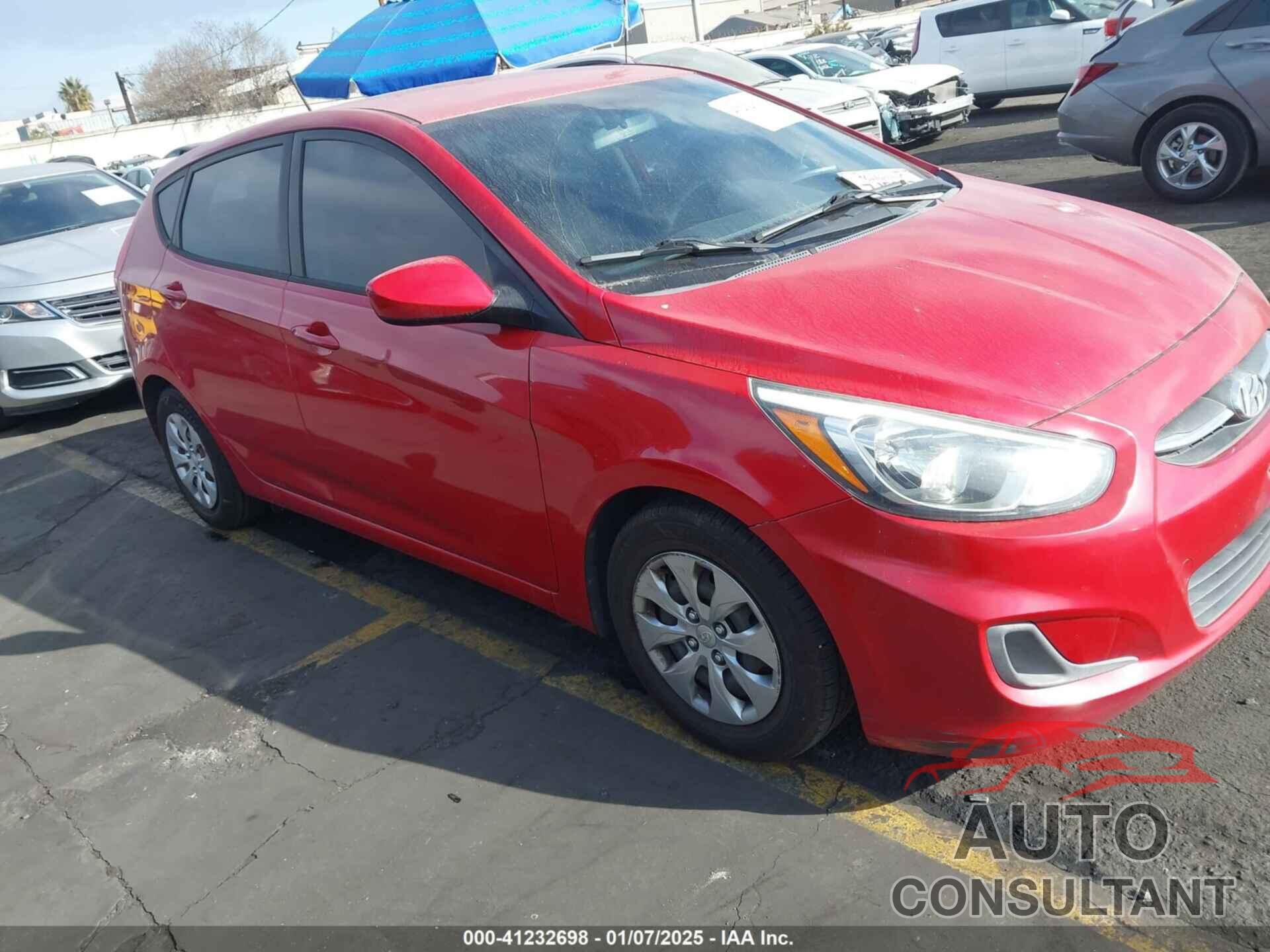 HYUNDAI ACCENT 2015 - KMHCT5AE0FU203673