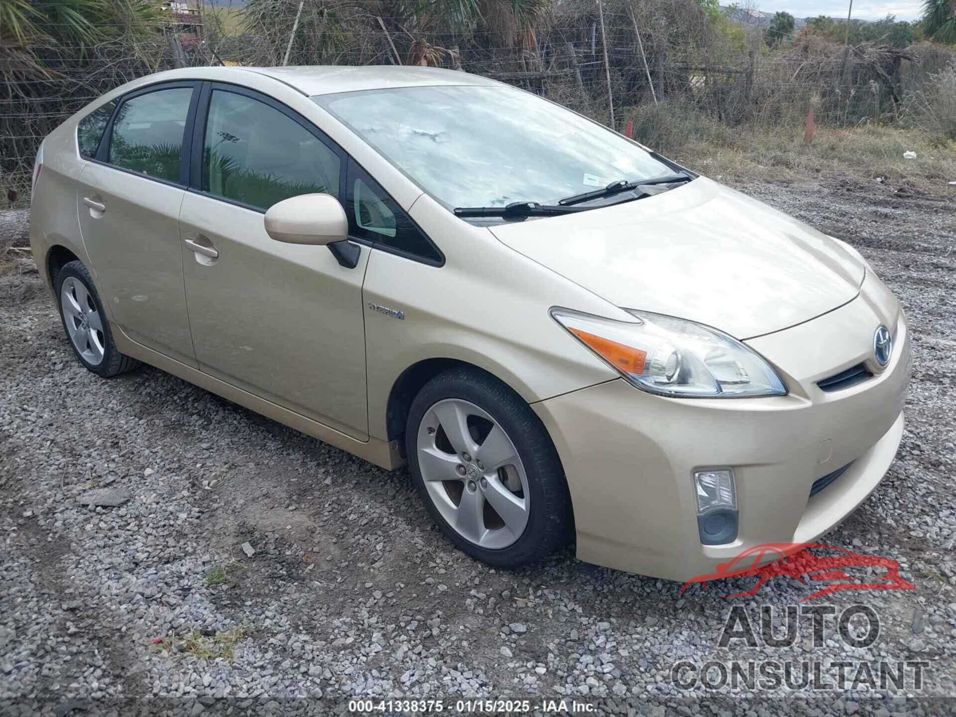 TOYOTA PRIUS 2010 - JTDKN3DU2A0081657