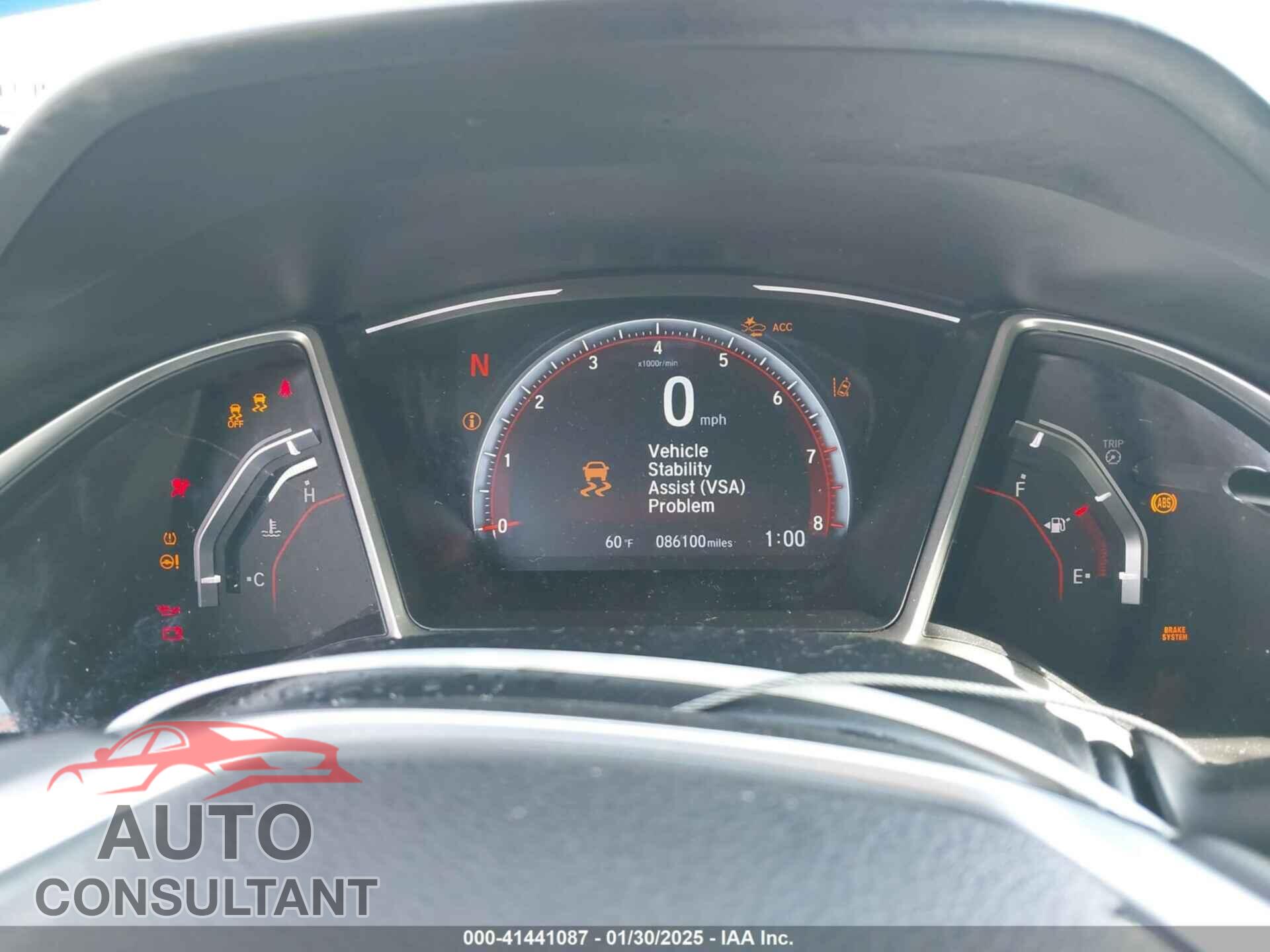 HONDA CIVIC 2020 - 2HGFC2F87LH568497