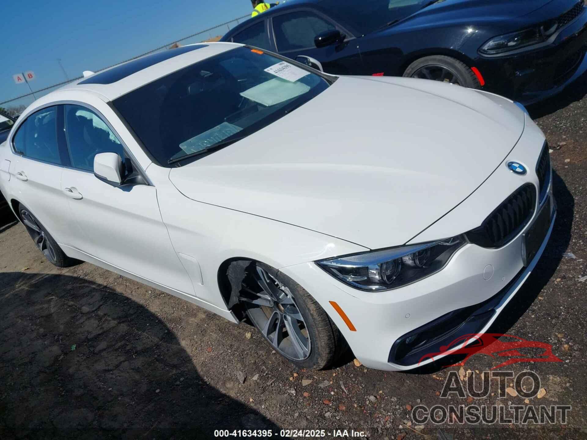 BMW 430I GRAN COUPE 2020 - WBA4J1C03LBU67581