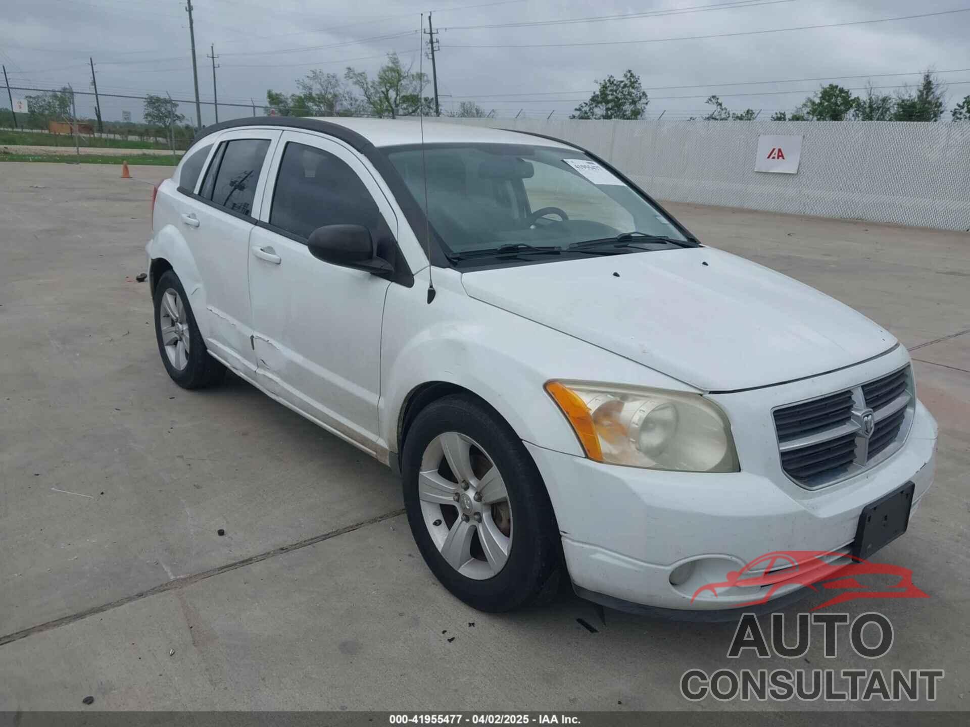 DODGE CALIBER 2012 - 1C3CDWDA0CD531305