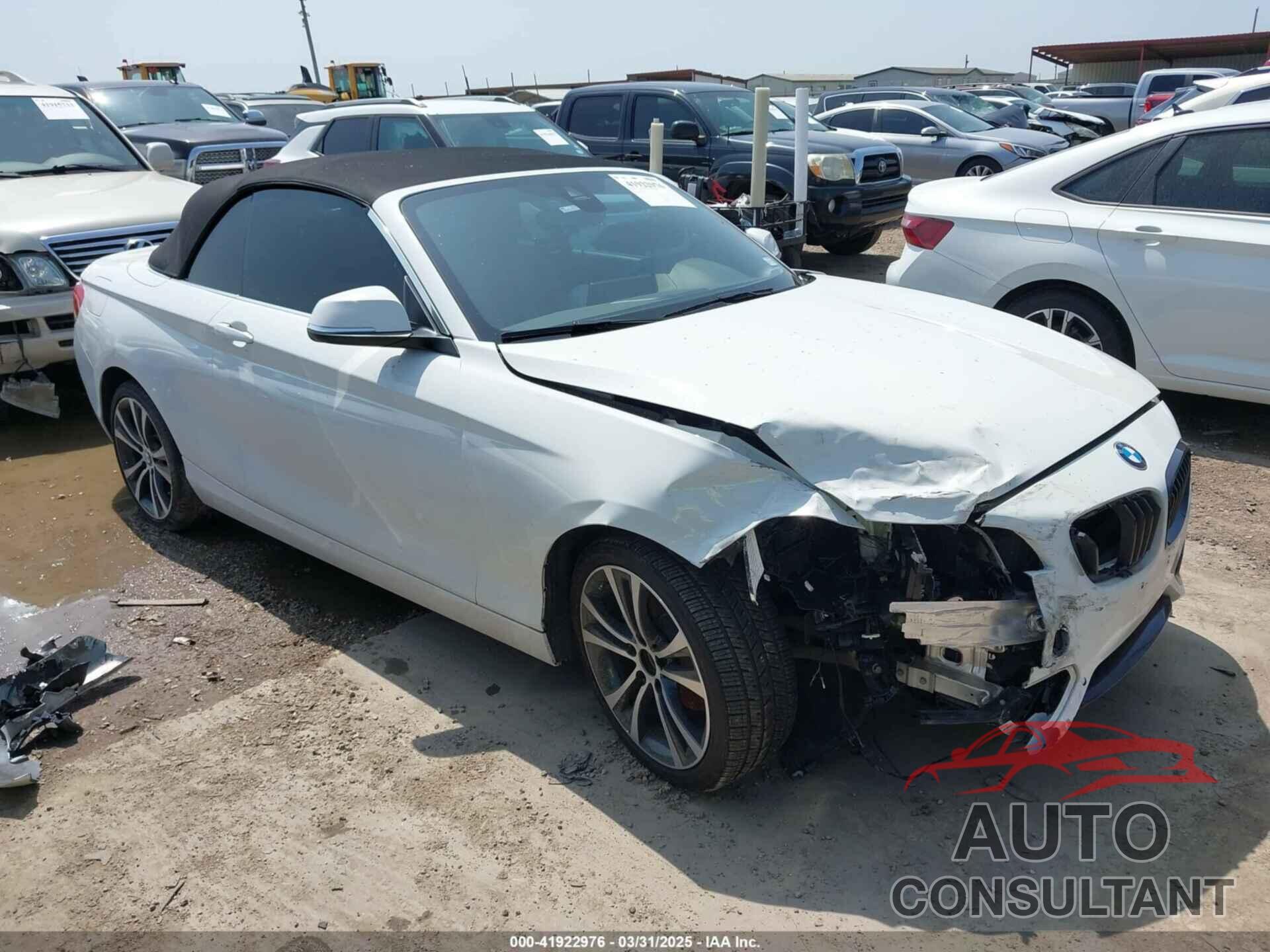 BMW 230I 2019 - WBA2M7C56KVD52017