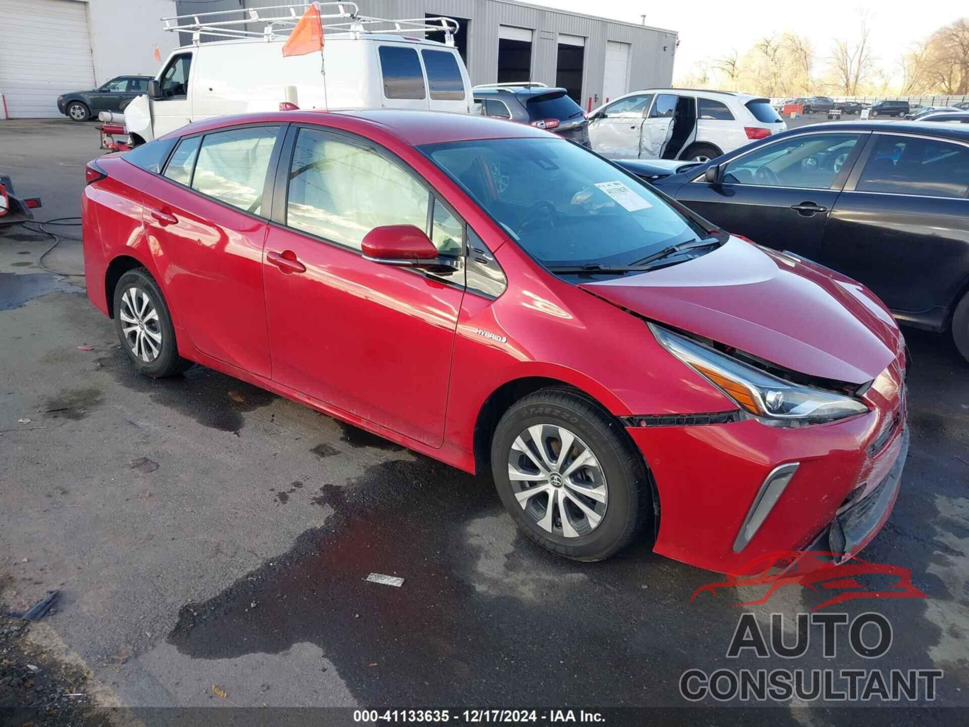 TOYOTA PRIUS 2020 - JTDL9RFU0L3022049