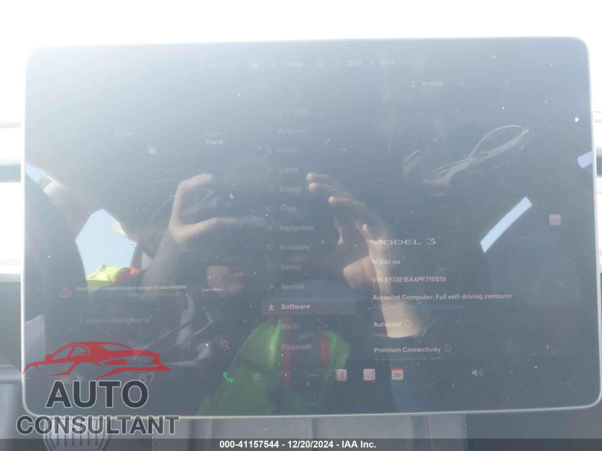 TESLA MODEL 3 2023 - 5YJ3E1EA4PF710519