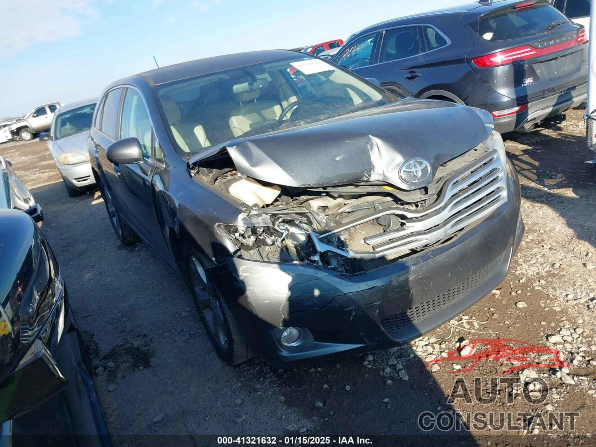 TOYOTA VENZA 2010 - 4T3ZK3BB3AU023626