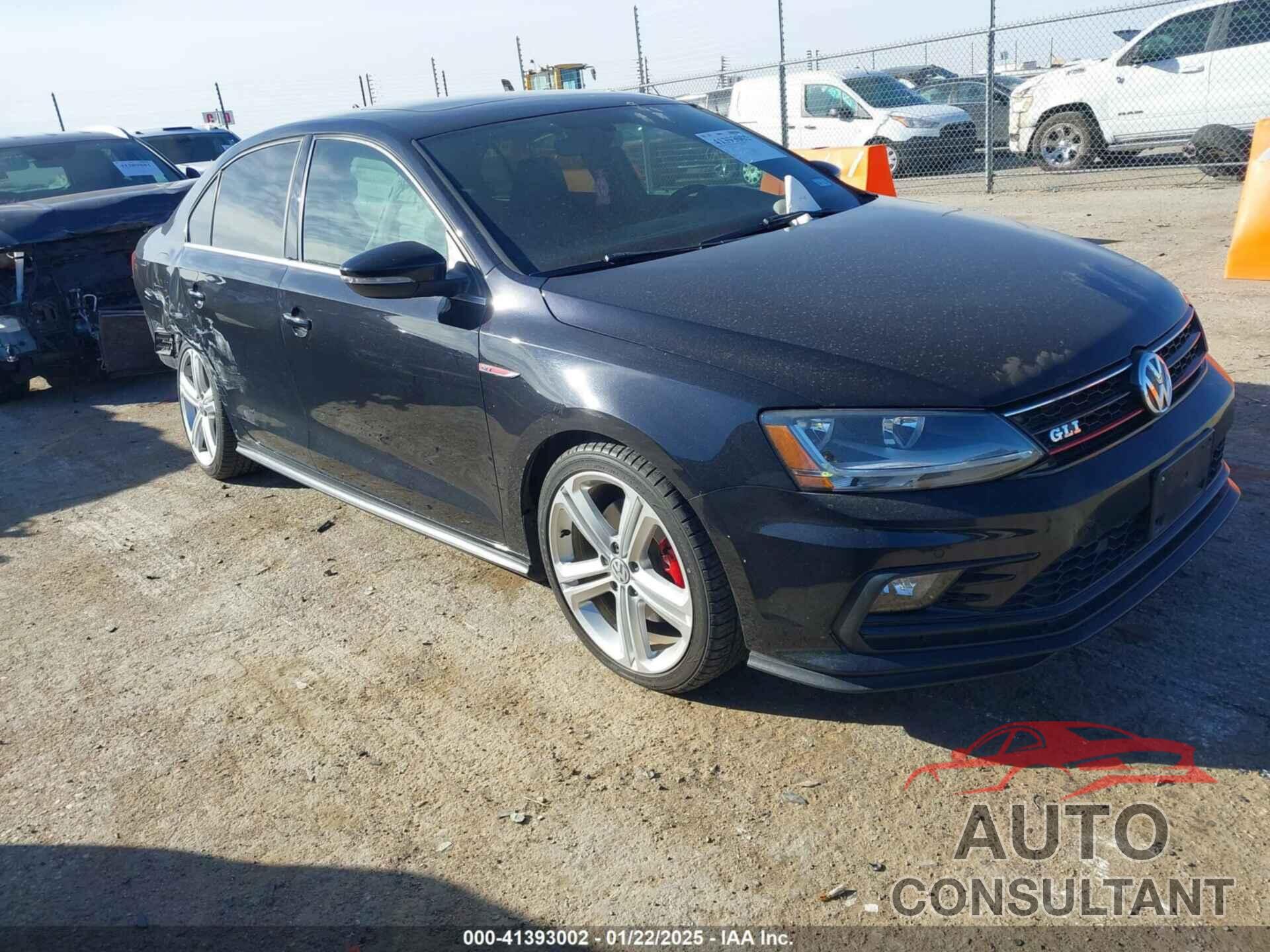 VOLKSWAGEN JETTA 2017 - 3VW4T7AJ6HM398037