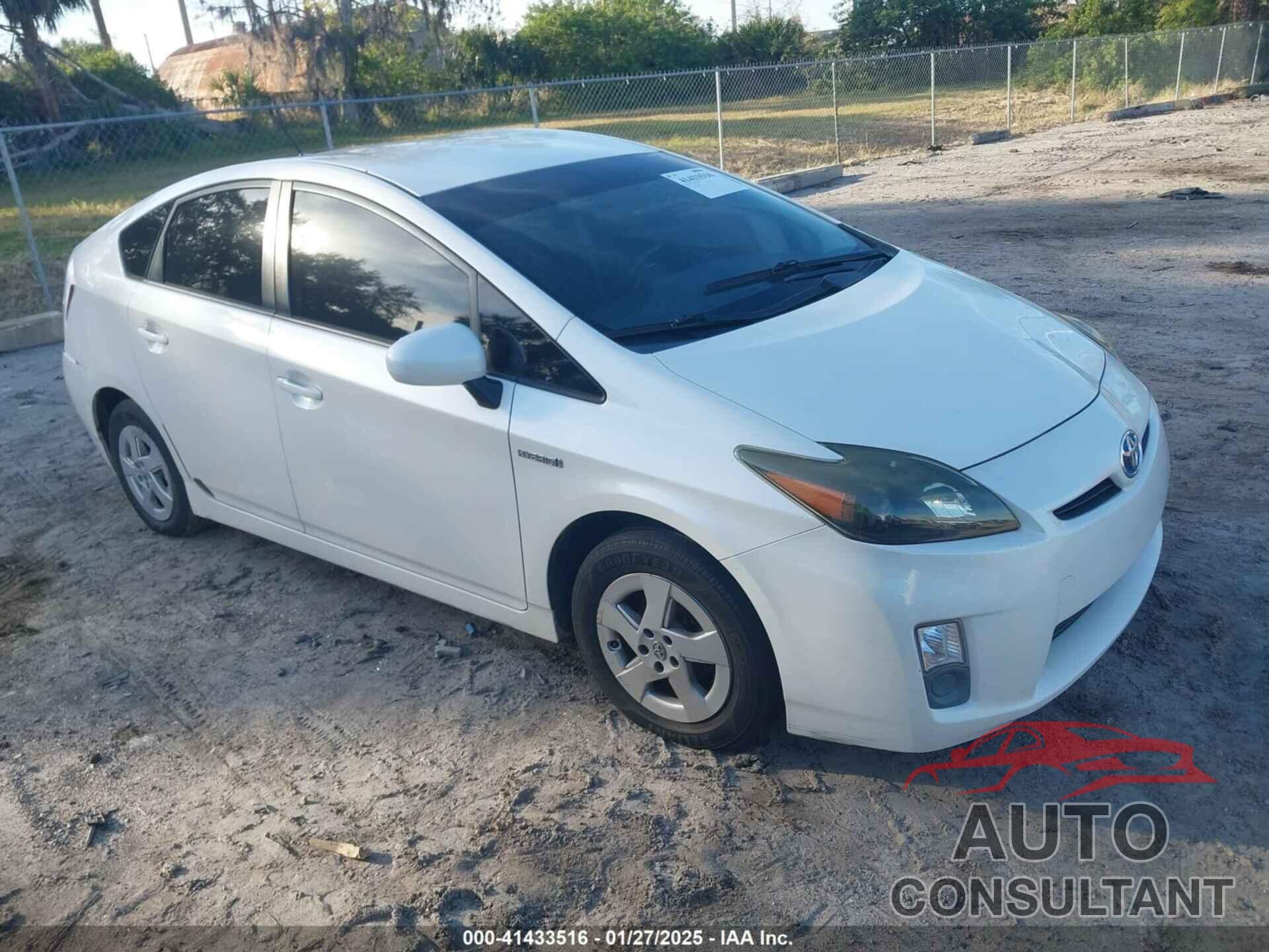 TOYOTA PRIUS 2011 - JTDKN3DU2B5352480