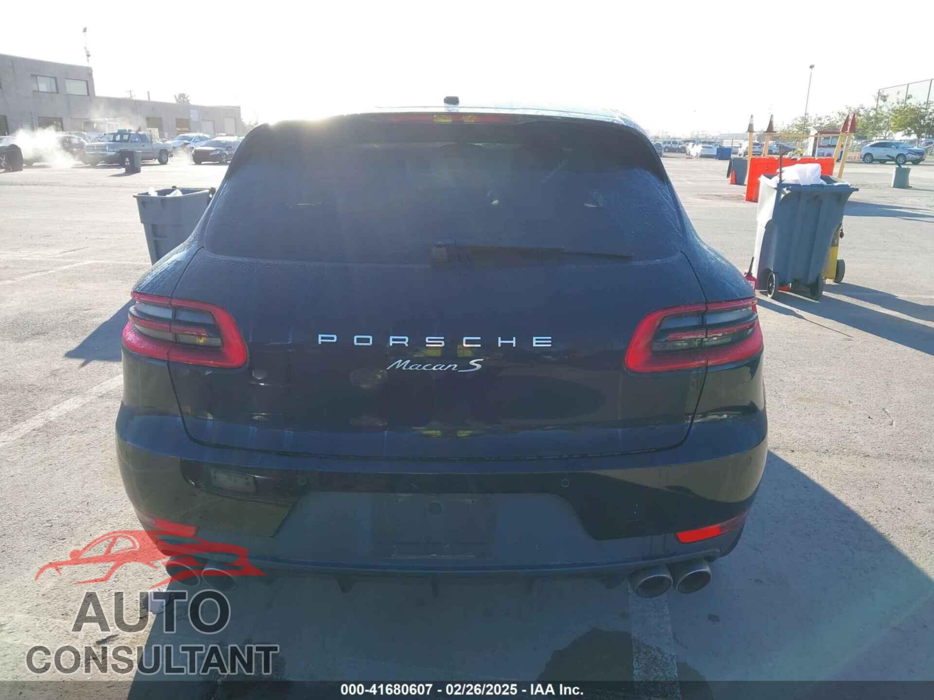 PORSCHE MACAN 2015 - WP1AB2A56FLB52262