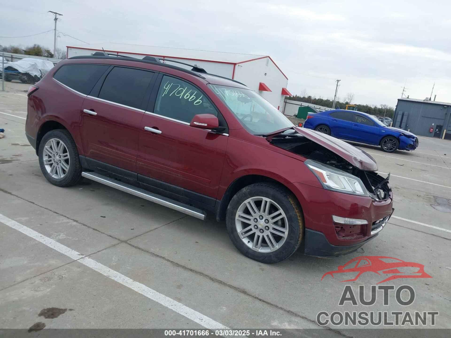 CHEVROLET TRAVERSE 2015 - 1GNKRGKD9FJ353094