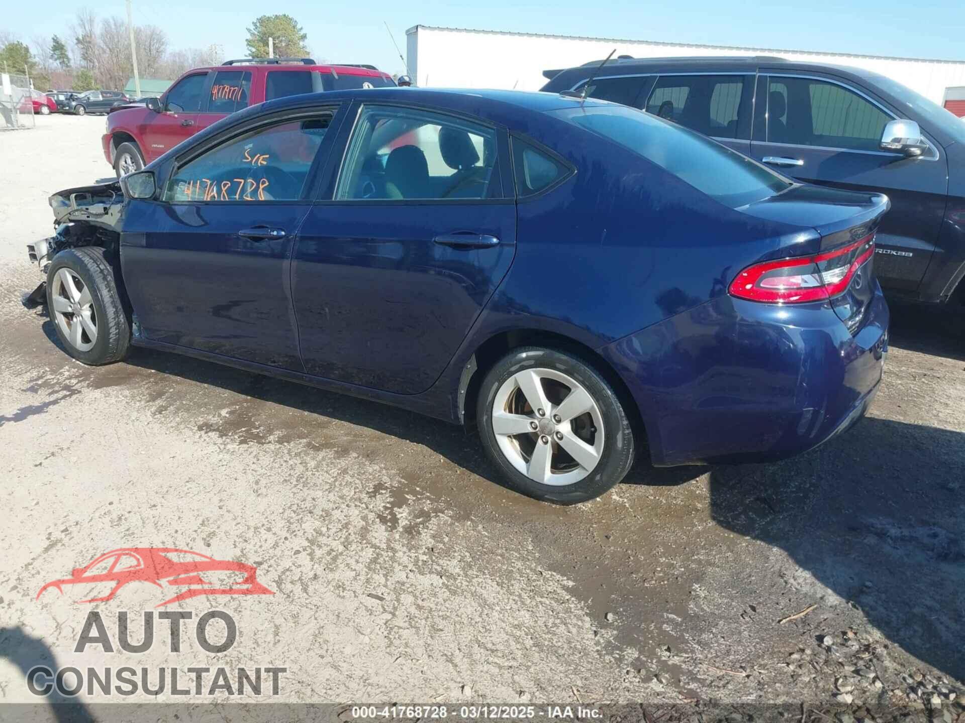 DODGE DART 2015 - 1C3CDFBB1FD128465